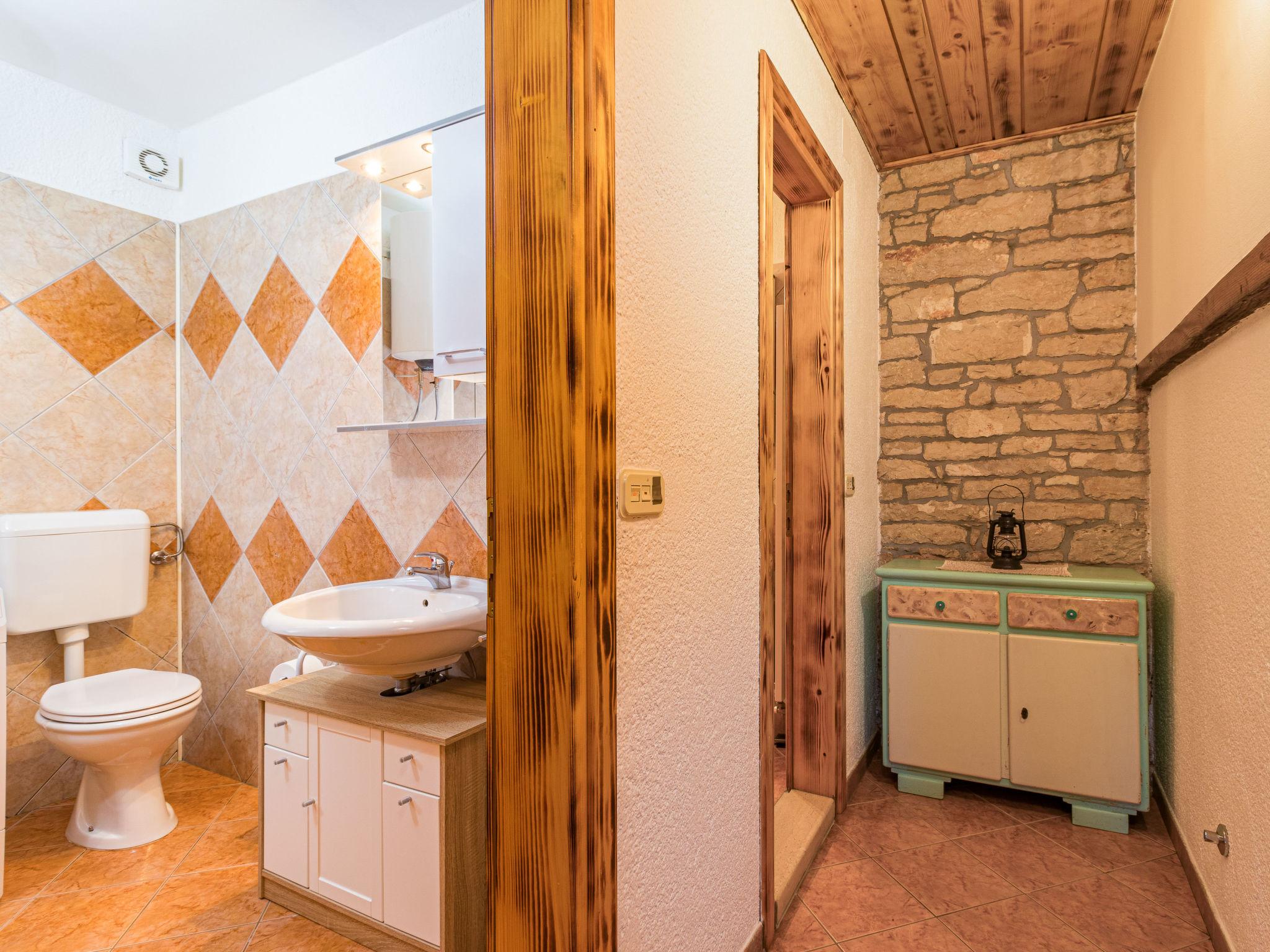Foto 25 - Casa con 2 camere da letto a Višnjan con piscina privata e vista mare