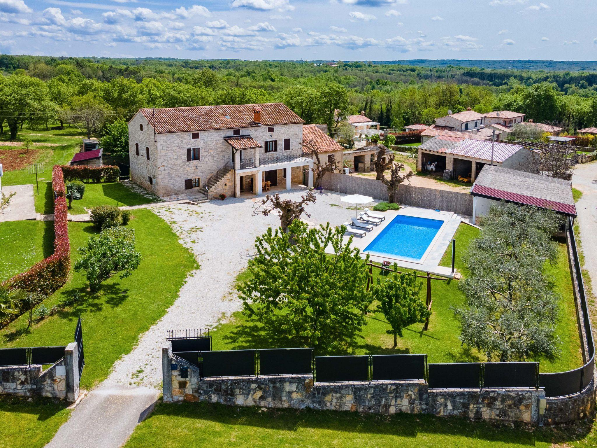 Foto 1 - Casa de 2 habitaciones en Višnjan con piscina privada y jardín