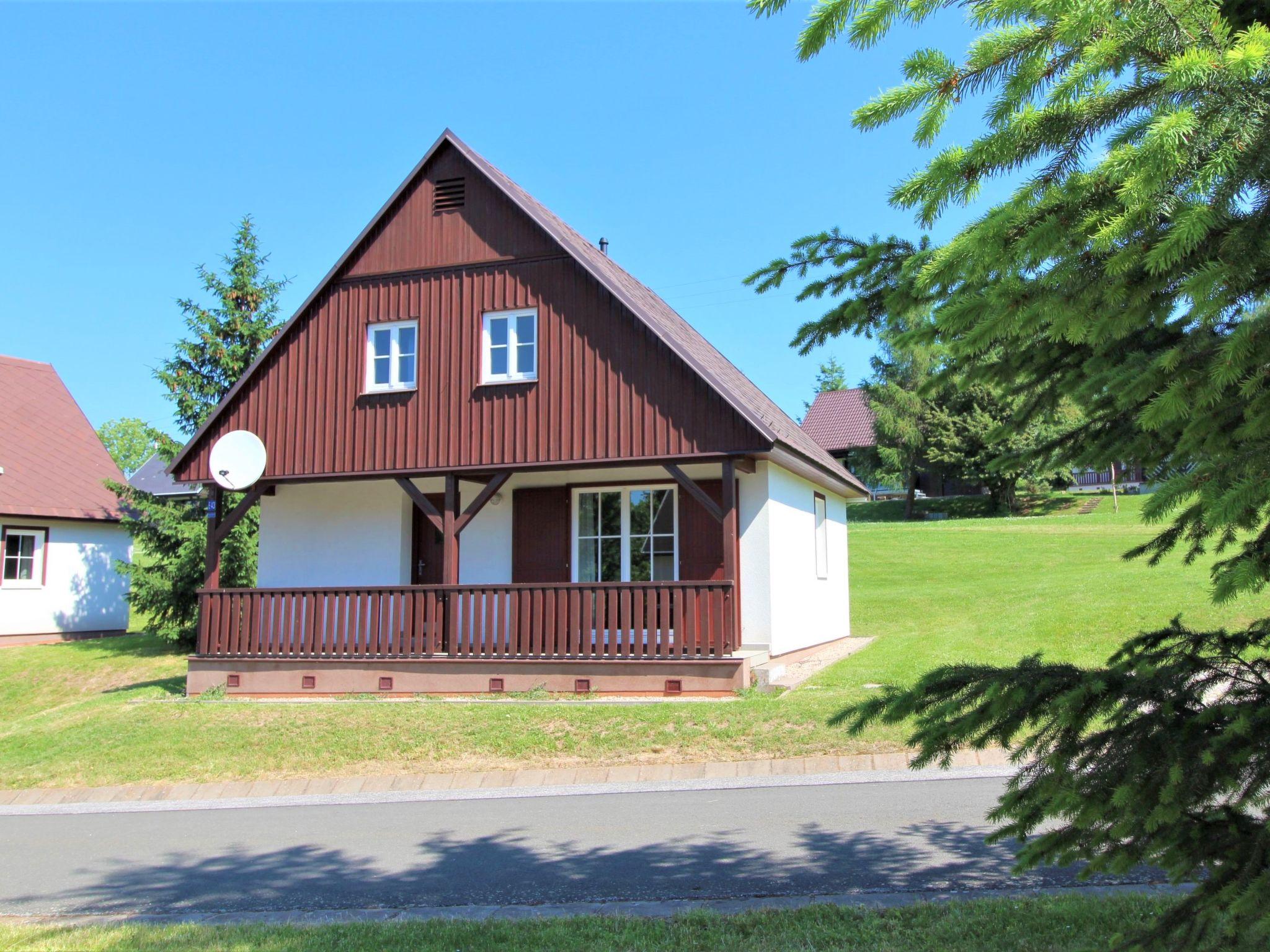 Foto 1 - Haus mit 3 Schlafzimmern in Černý Důl mit schwimmbad und garten