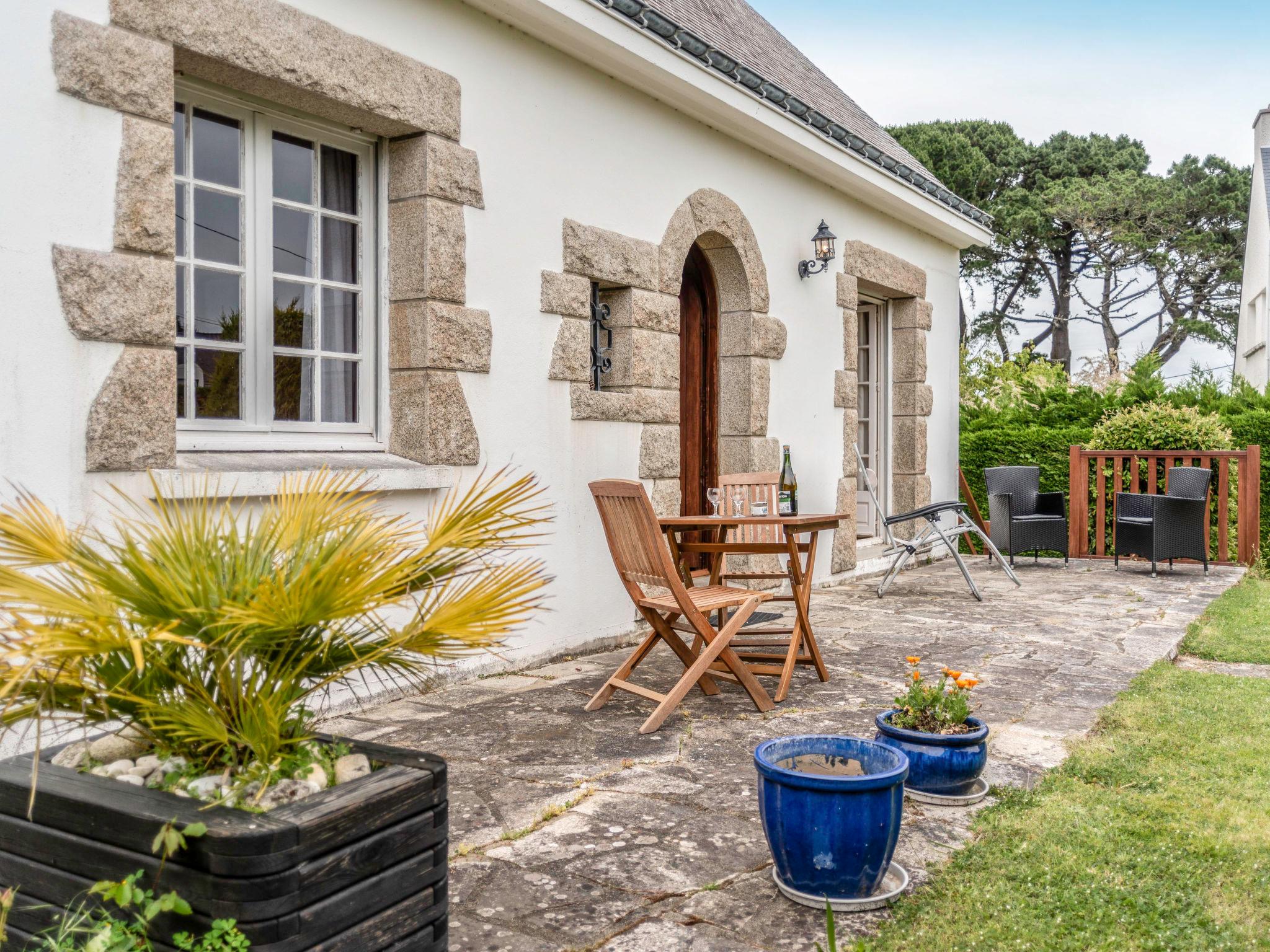 Foto 1 - Casa de 3 habitaciones en Saint-Pierre-Quiberon con jardín y vistas al mar
