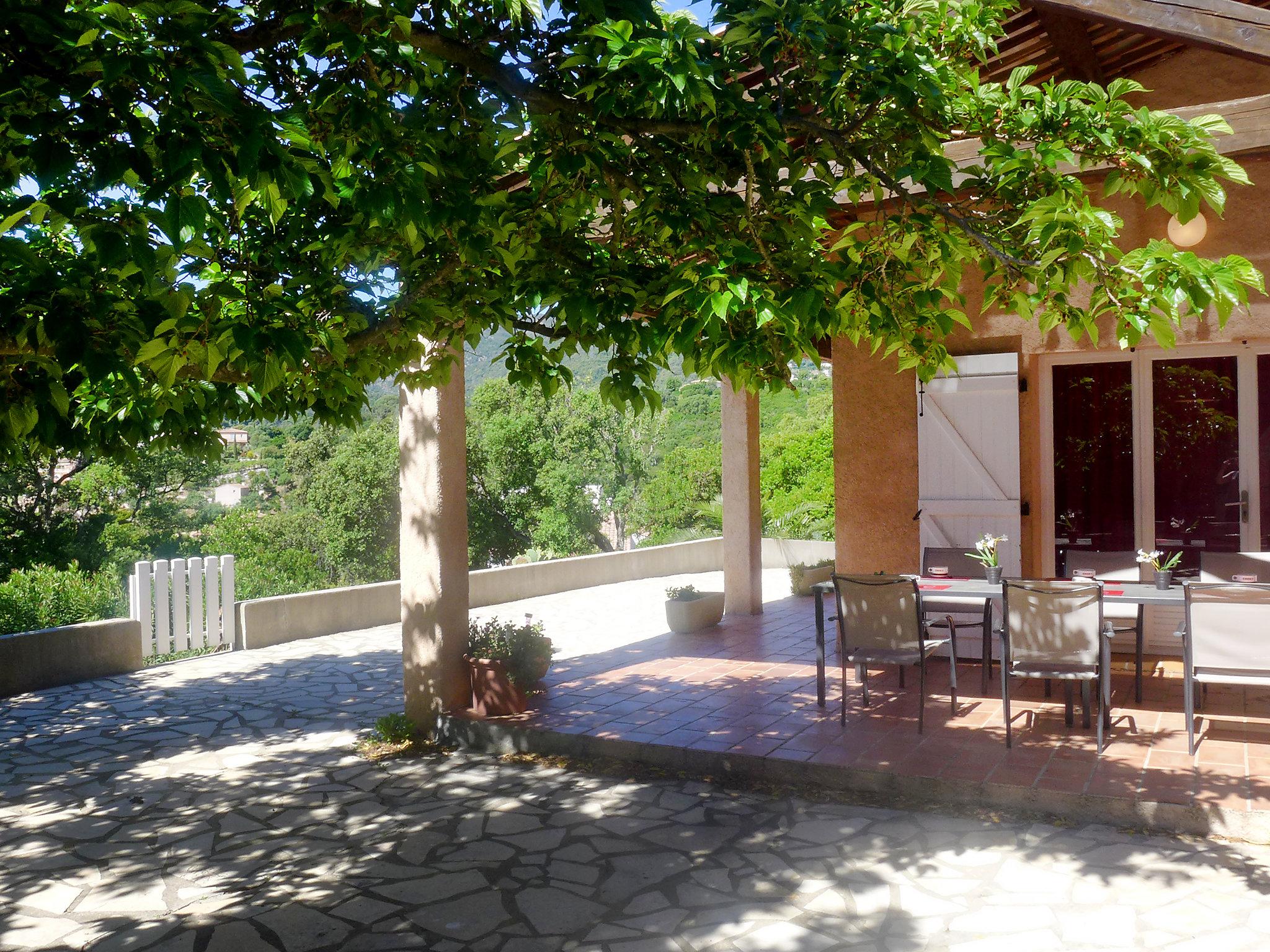 Foto 1 - Casa de 3 habitaciones en Cavalaire-sur-Mer con jardín y vistas al mar