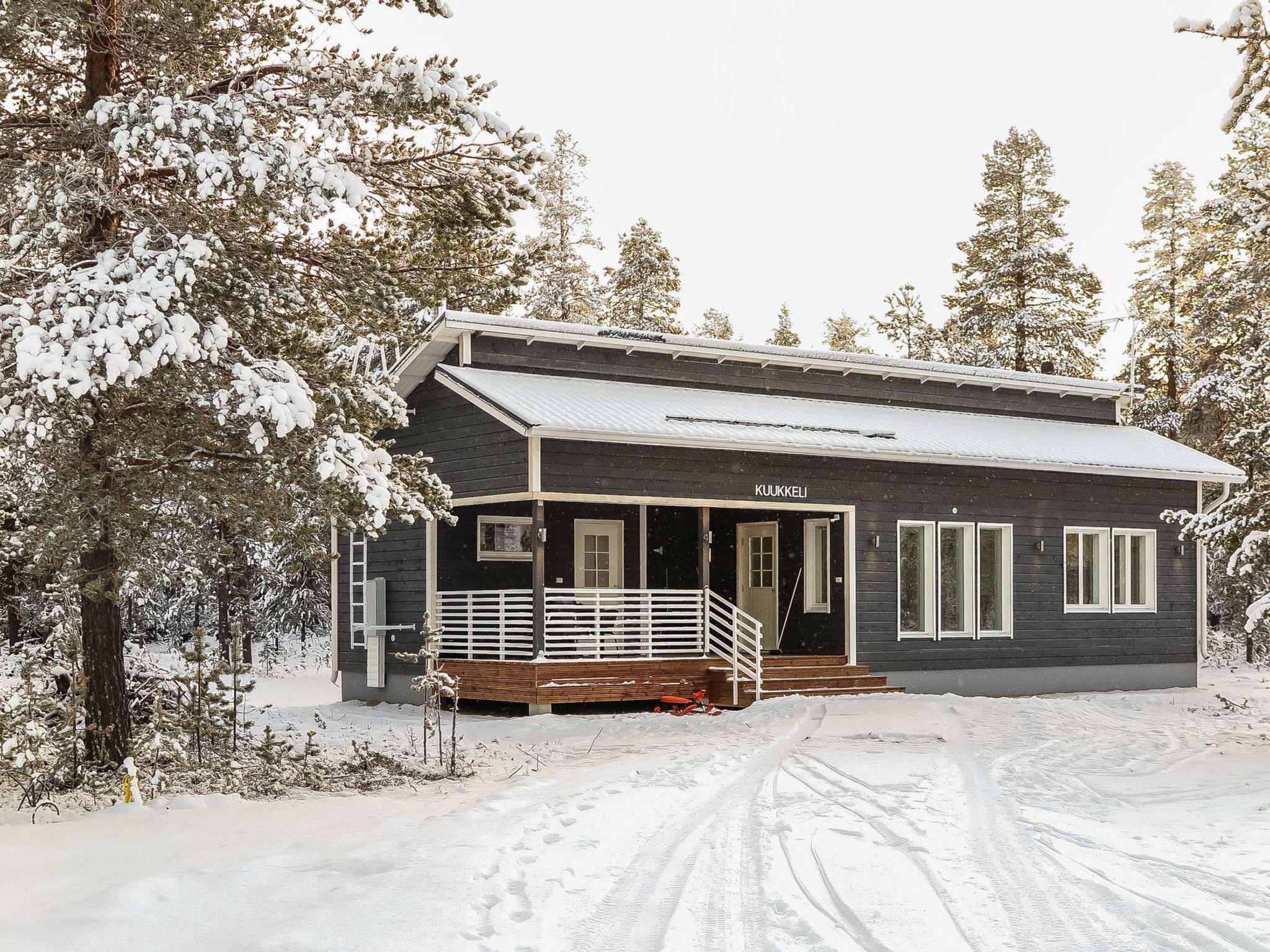 Foto 1 - Casa de 2 habitaciones en Enontekiö con sauna y vistas a la montaña