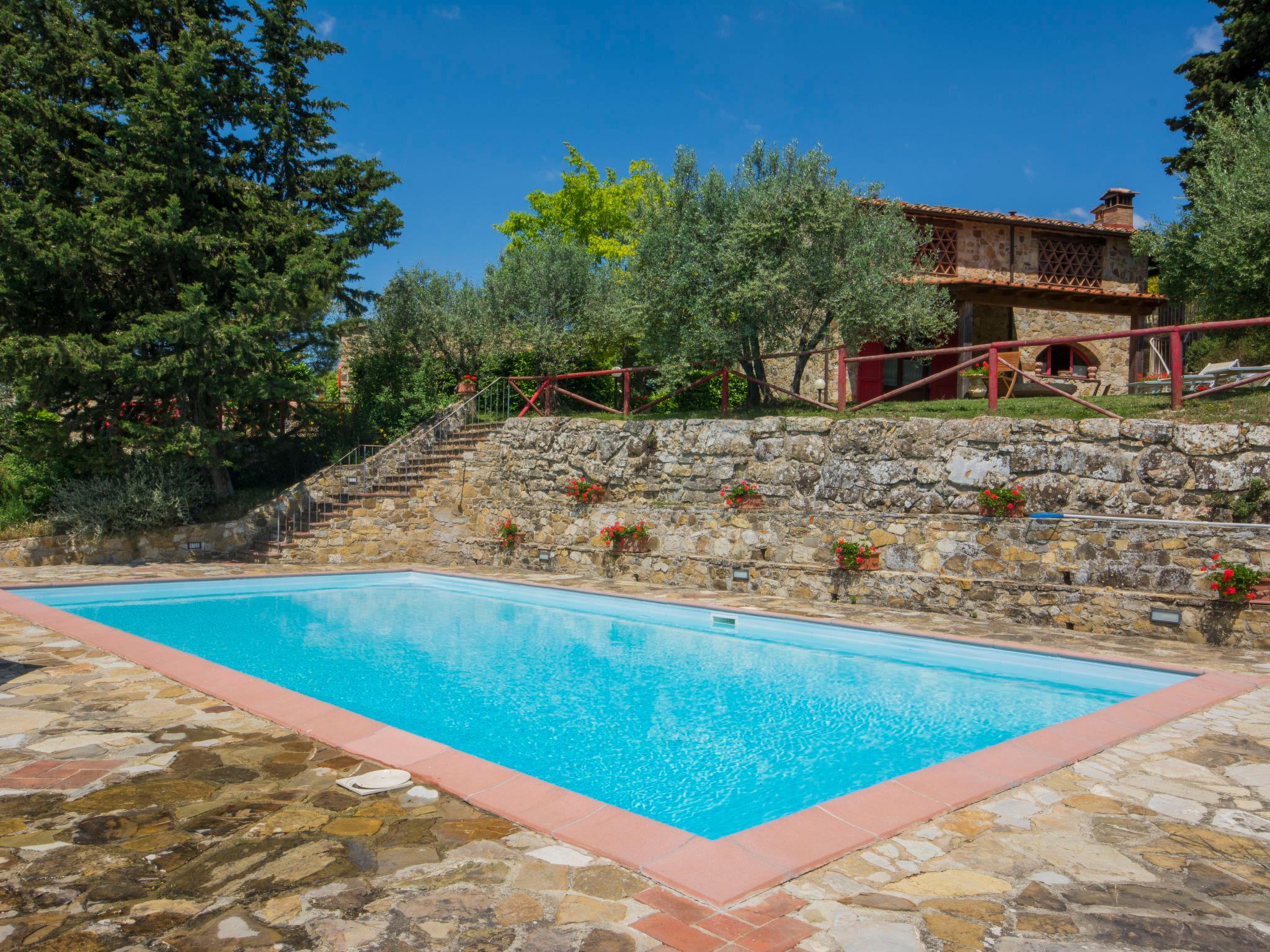 Foto 1 - Haus mit 3 Schlafzimmern in San Casciano in Val di Pesa mit schwimmbad und garten