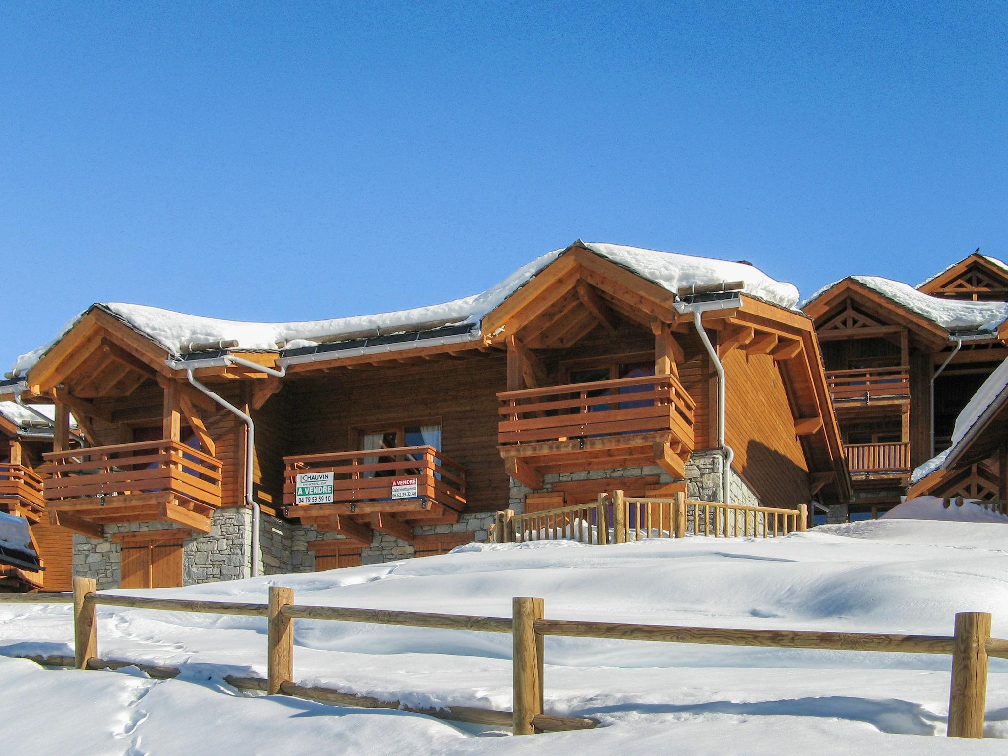 Photo 6 - Maison de 2 chambres à Valmeinier avec piscine et vues sur la montagne