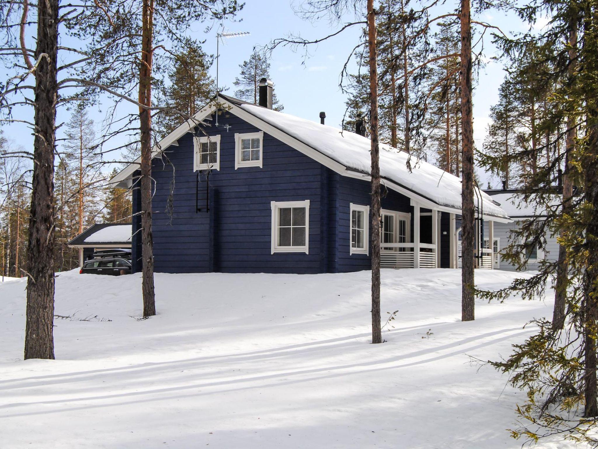 Foto 5 - Haus mit 1 Schlafzimmer in Kolari mit sauna und blick auf die berge