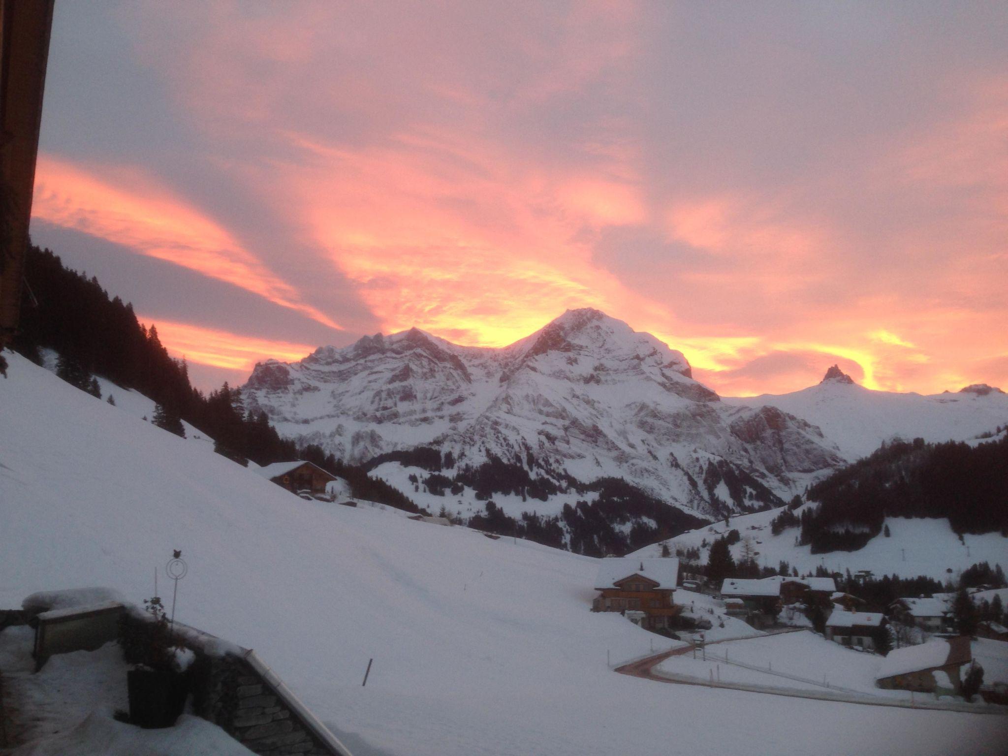 Photo 7 - Appartement de 2 chambres à Adelboden avec jardin