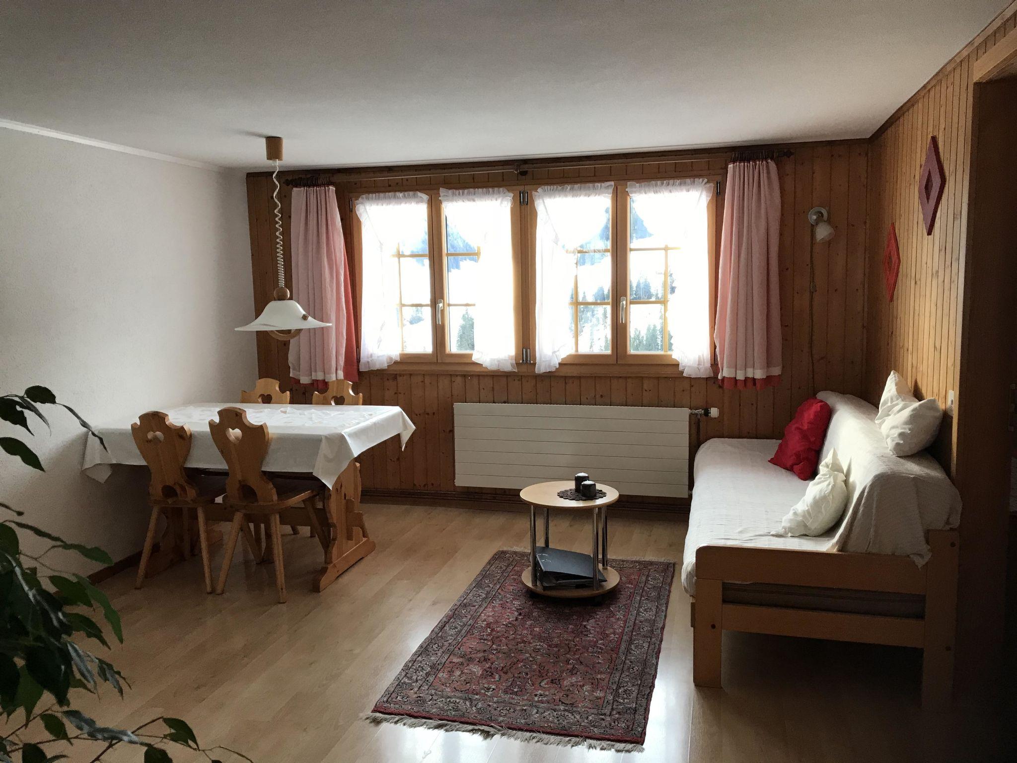 Foto 32 - Apartamento de 2 quartos em Adelboden com jardim