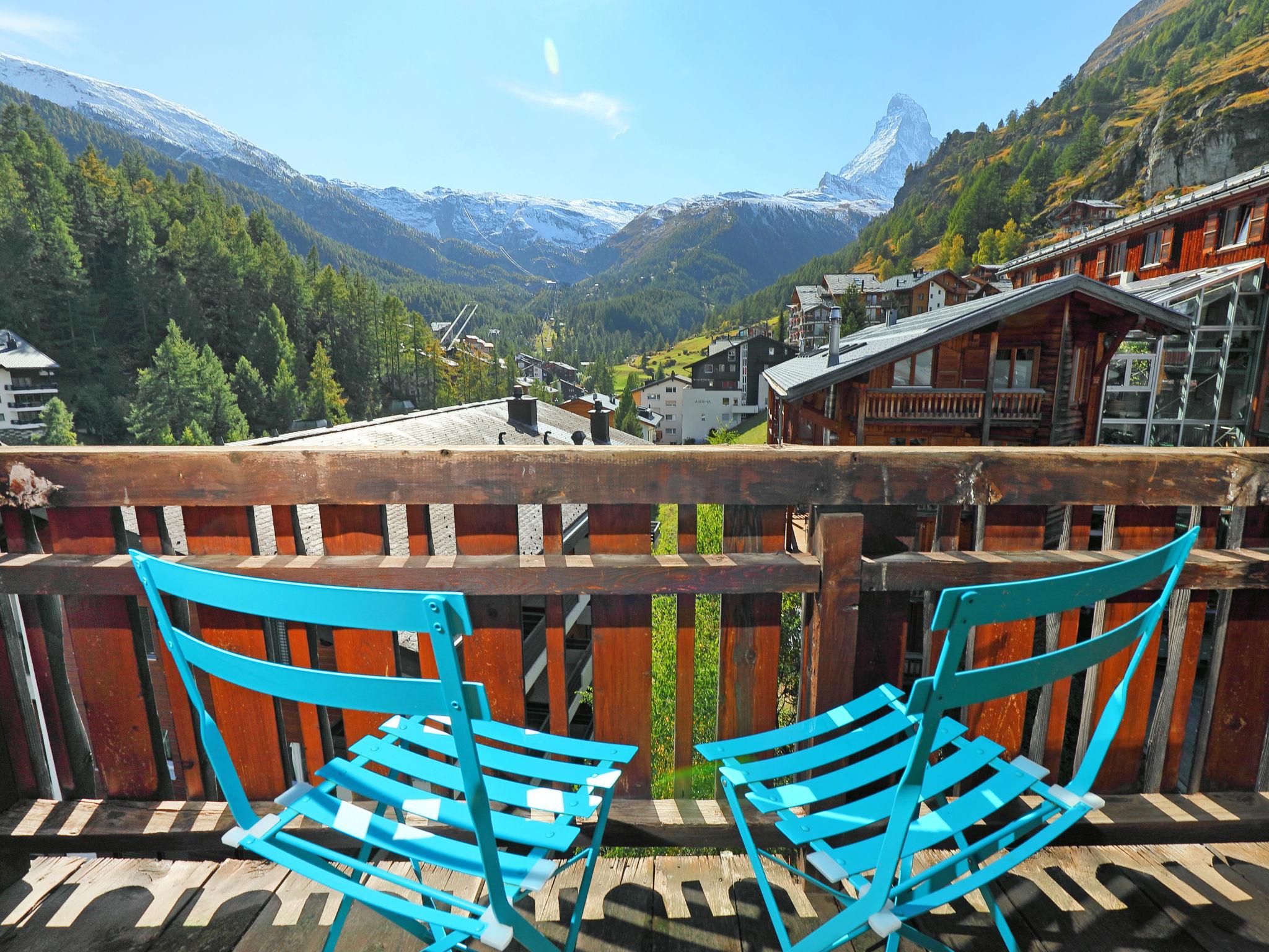 Foto 1 - Apartment mit 2 Schlafzimmern in Zermatt mit blick auf die berge