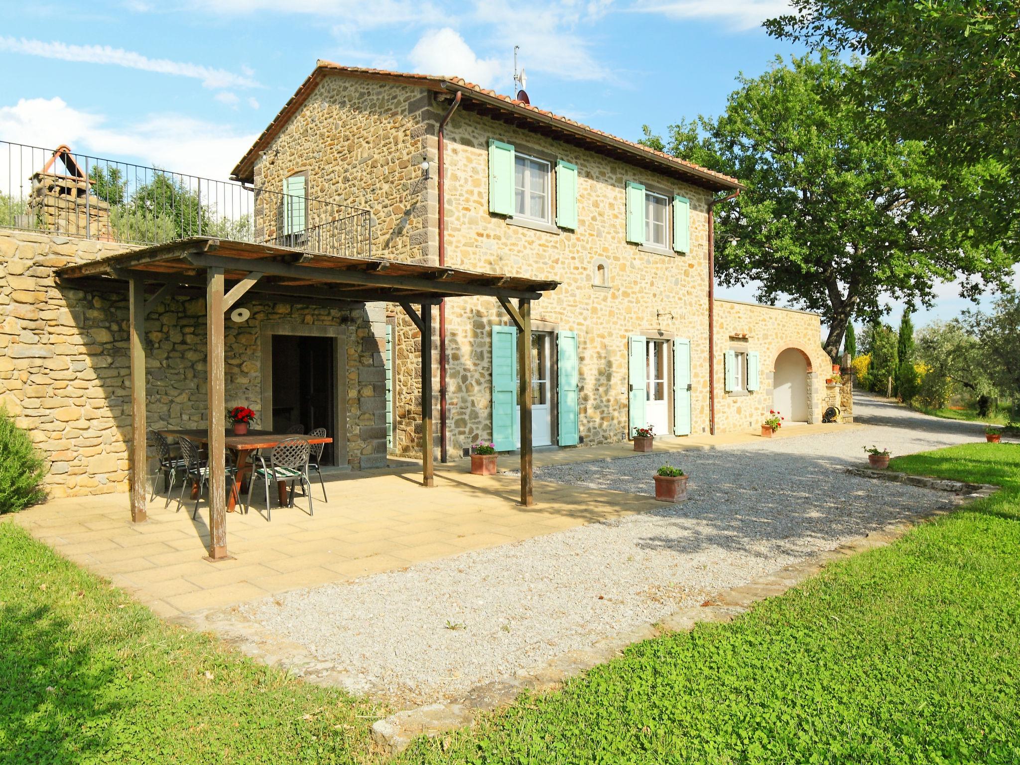 Foto 20 - Casa con 3 camere da letto a Cortona con piscina privata e giardino