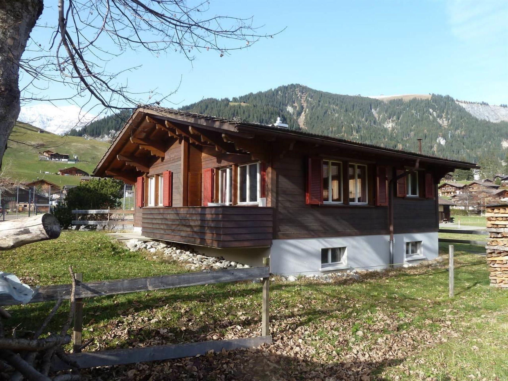 Photo 2 - Appartement de 3 chambres à Adelboden avec jardin