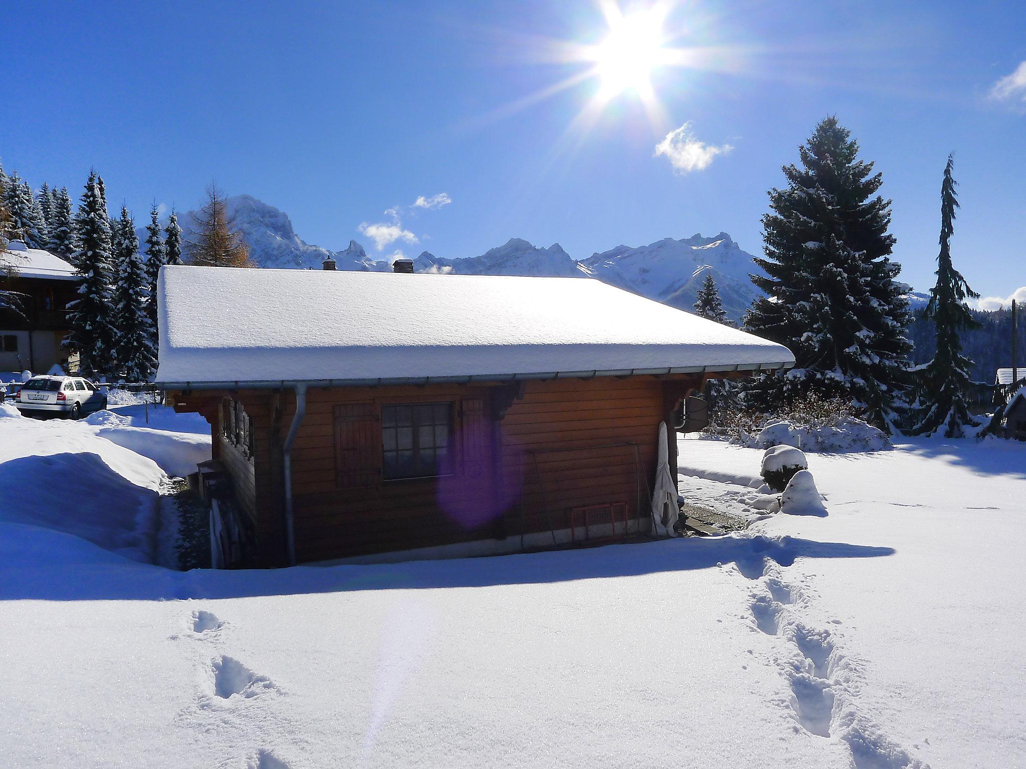 Photo 20 - Maison de 2 chambres à Ollon avec jardin et vues sur la montagne