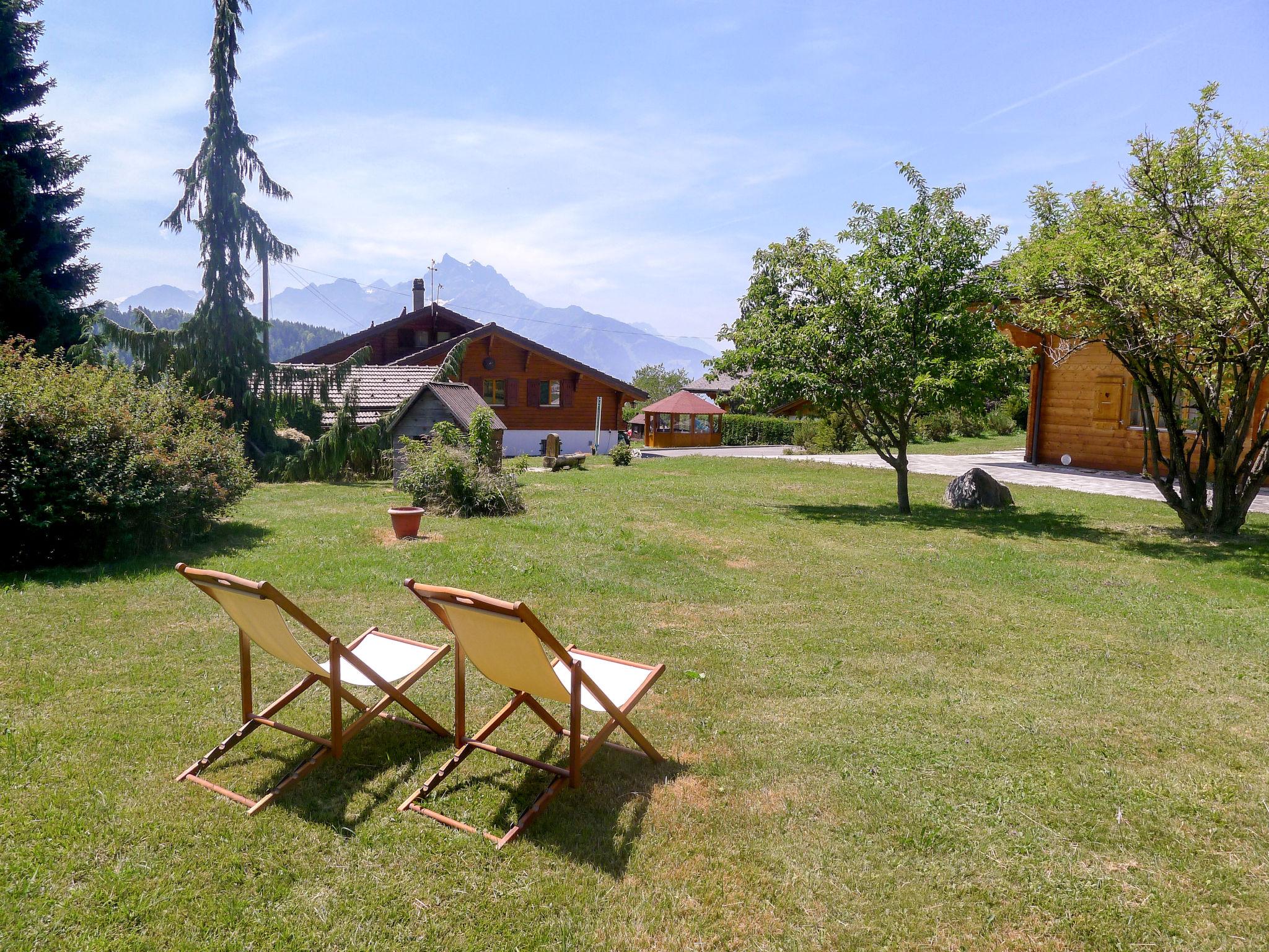 Photo 15 - Maison de 2 chambres à Ollon avec jardin et vues sur la montagne