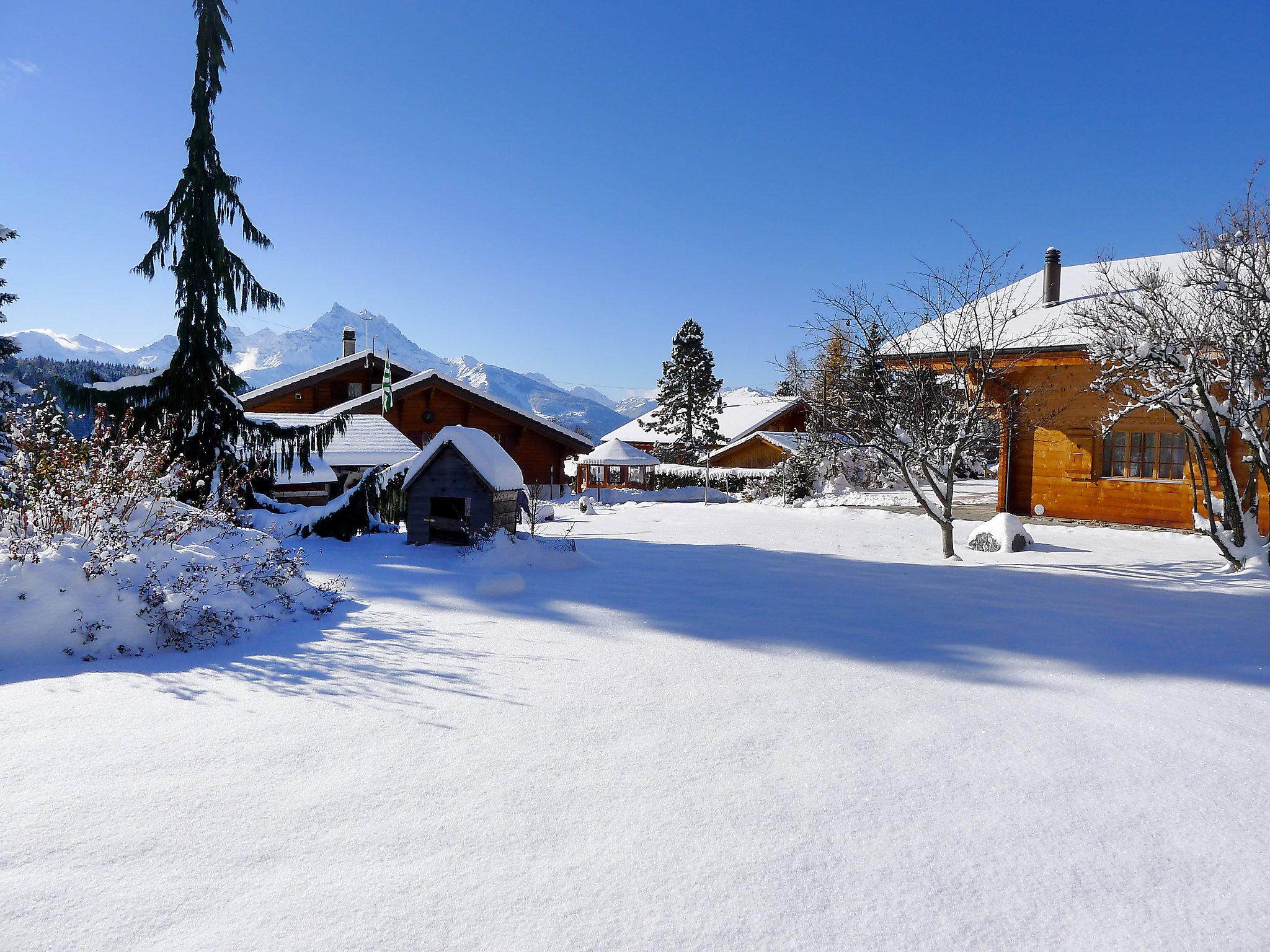 Photo 23 - Maison de 2 chambres à Ollon avec jardin et vues sur la montagne