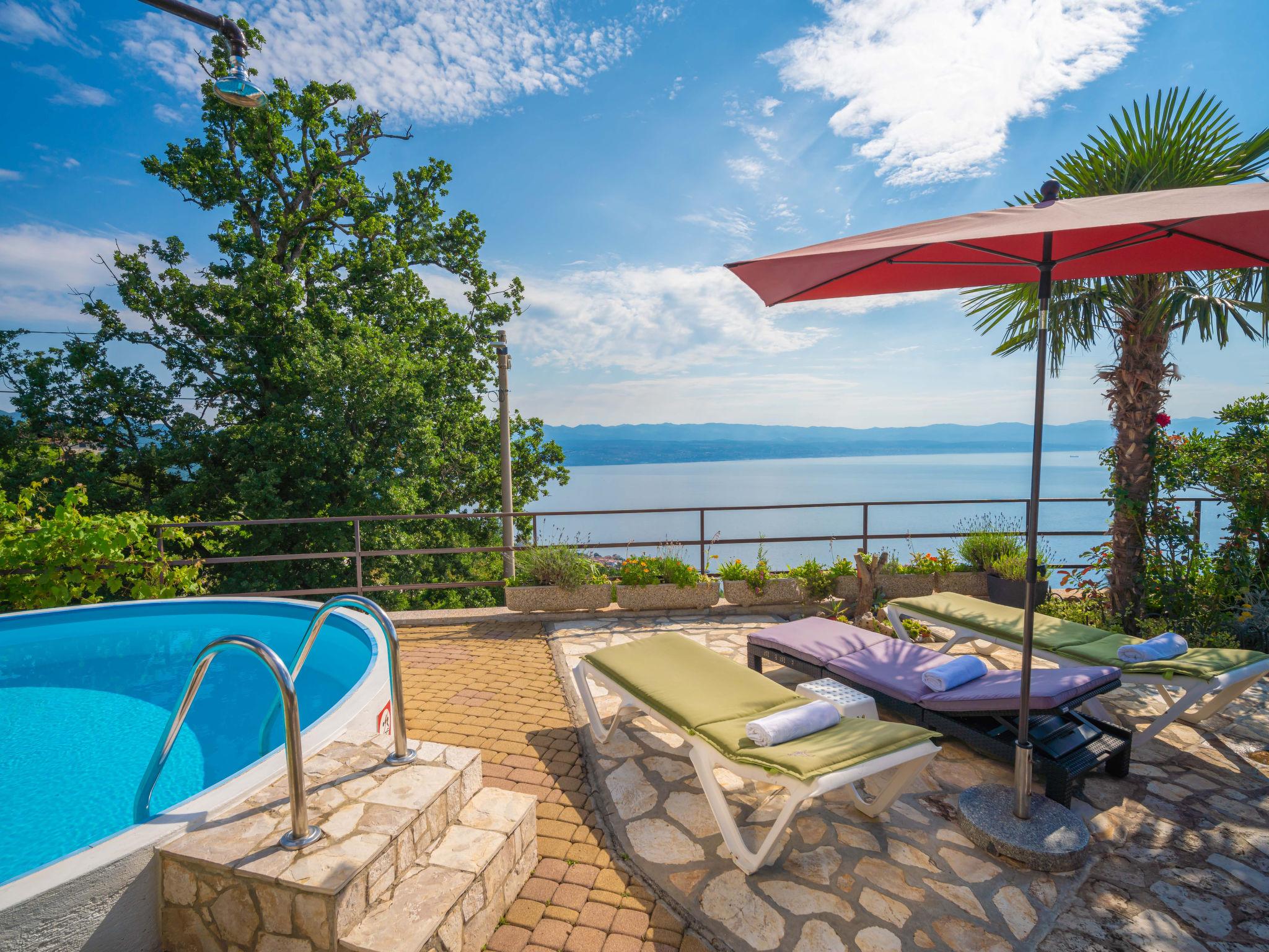 Photo 6 - Maison de 5 chambres à Lovran avec piscine privée et vues à la mer