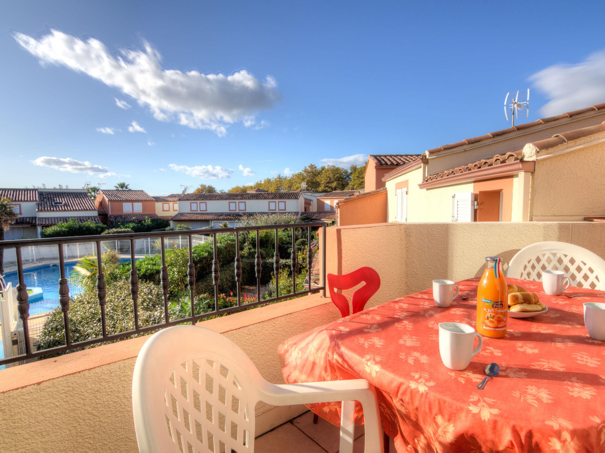 Foto 18 - Apartamento de 2 habitaciones en Agde con piscina y terraza