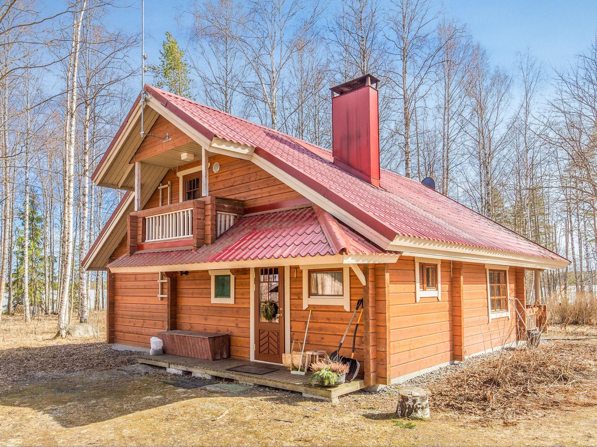 Foto 4 - Casa de 1 habitación en Pertunmaa con sauna