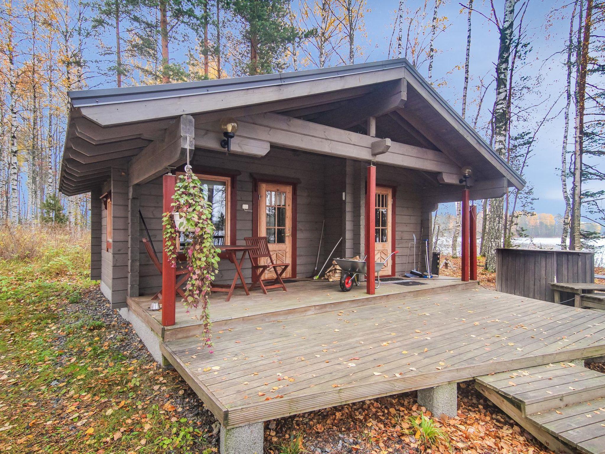 Foto 5 - Haus mit 1 Schlafzimmer in Pertunmaa mit sauna