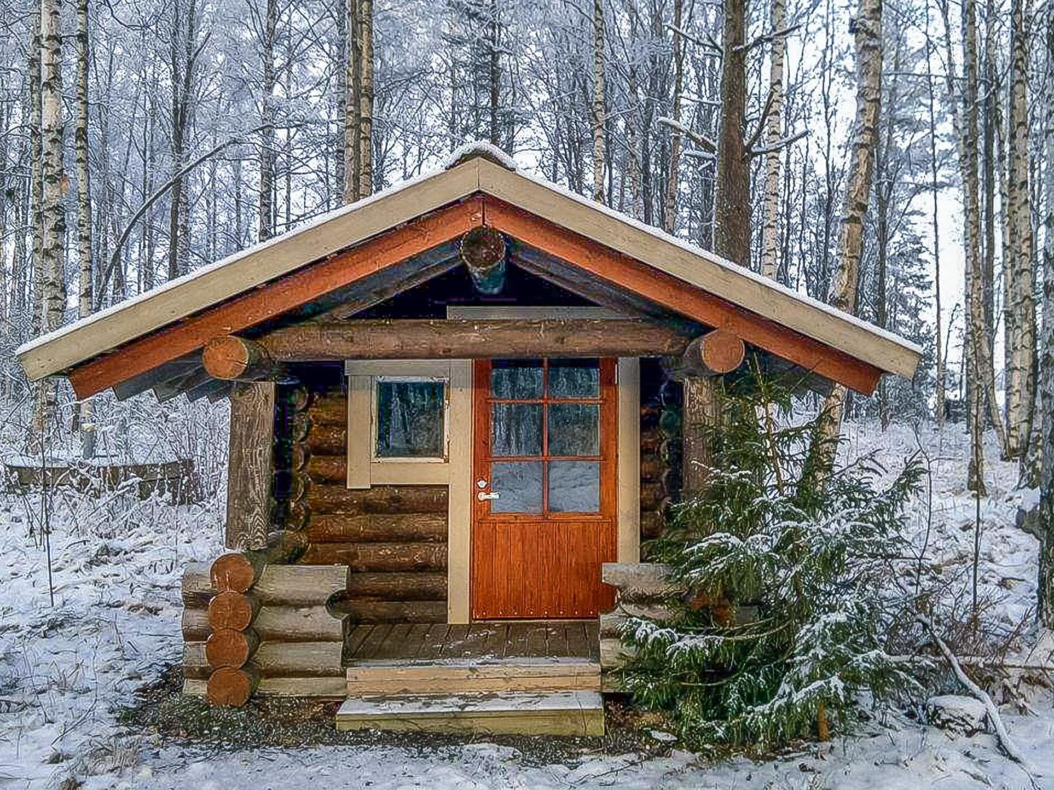 Foto 9 - Haus mit 1 Schlafzimmer in Pertunmaa mit sauna