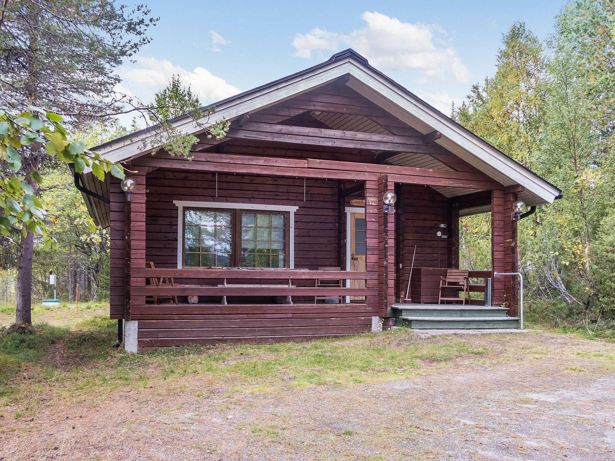 Foto 2 - Casa de 1 habitación en Kuusamo con sauna y vistas a la montaña