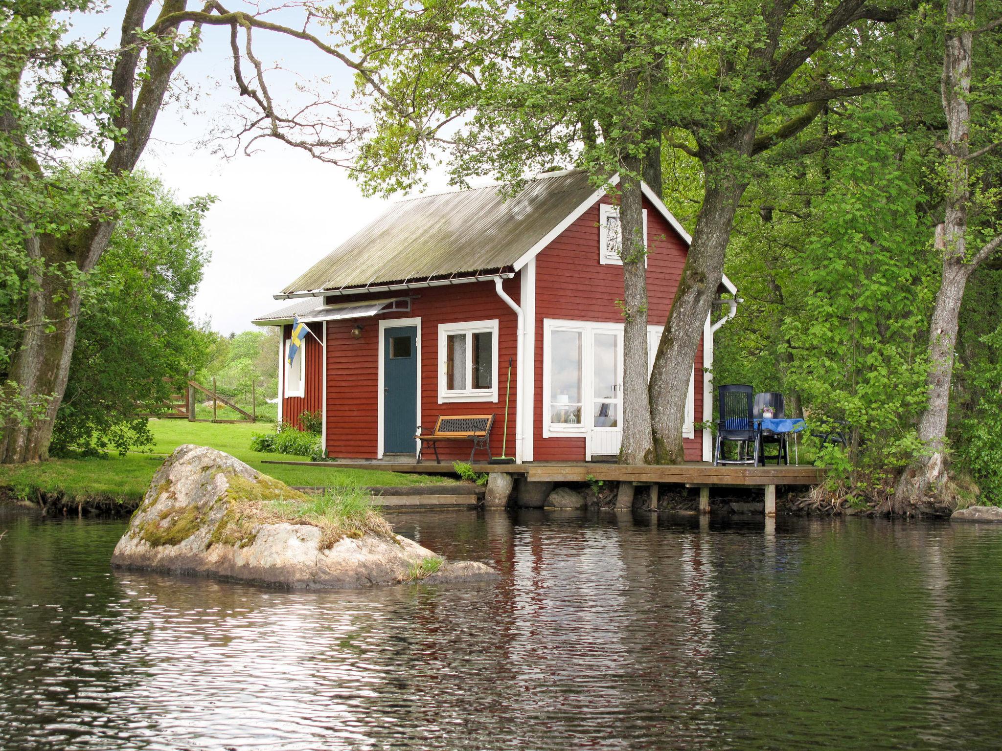 Foto 1 - Haus mit 2 Schlafzimmern in Hjortsberga mit garten und terrasse