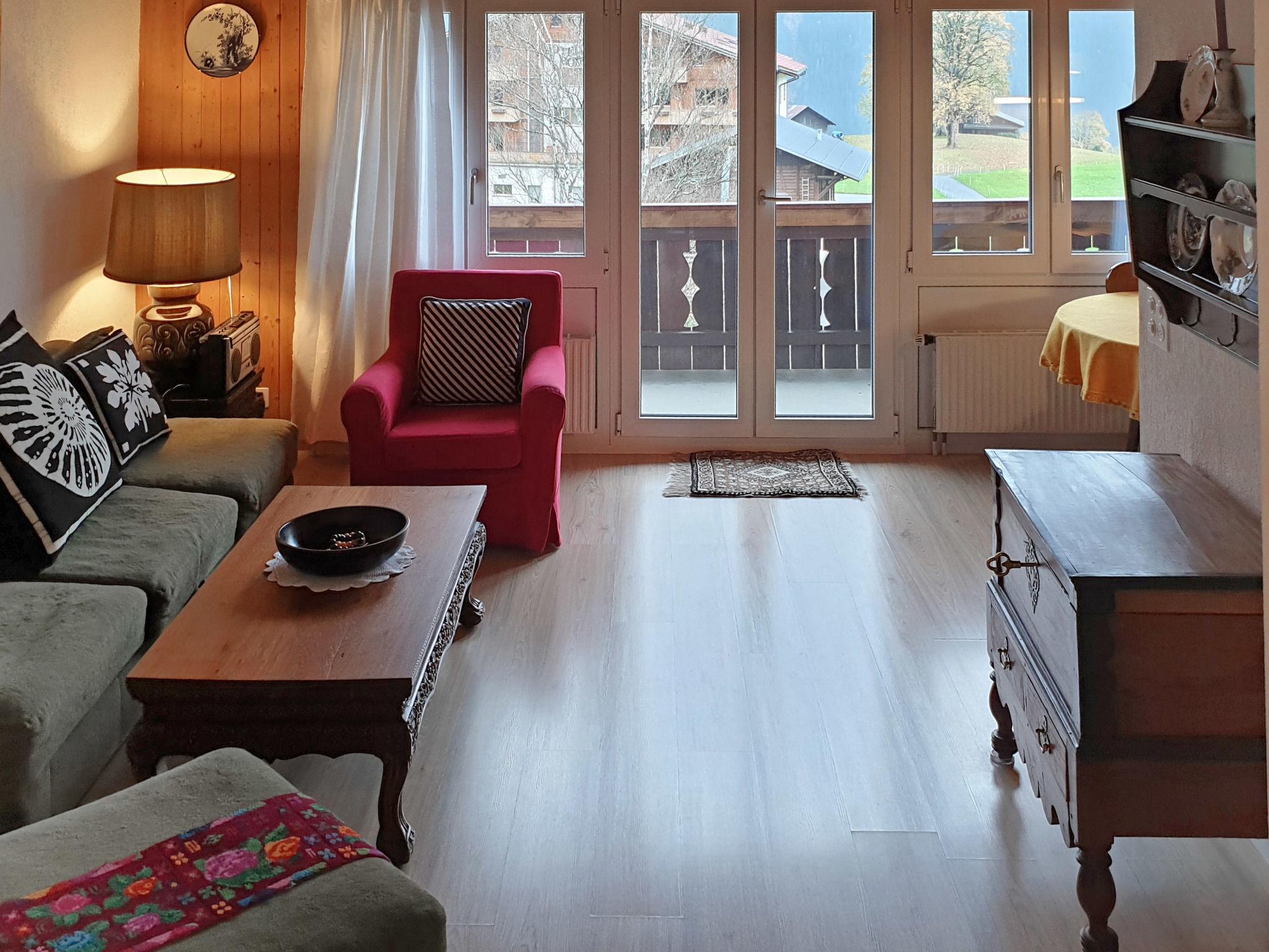 Foto 2 - Apartamento de 2 quartos em Grindelwald com vista para a montanha