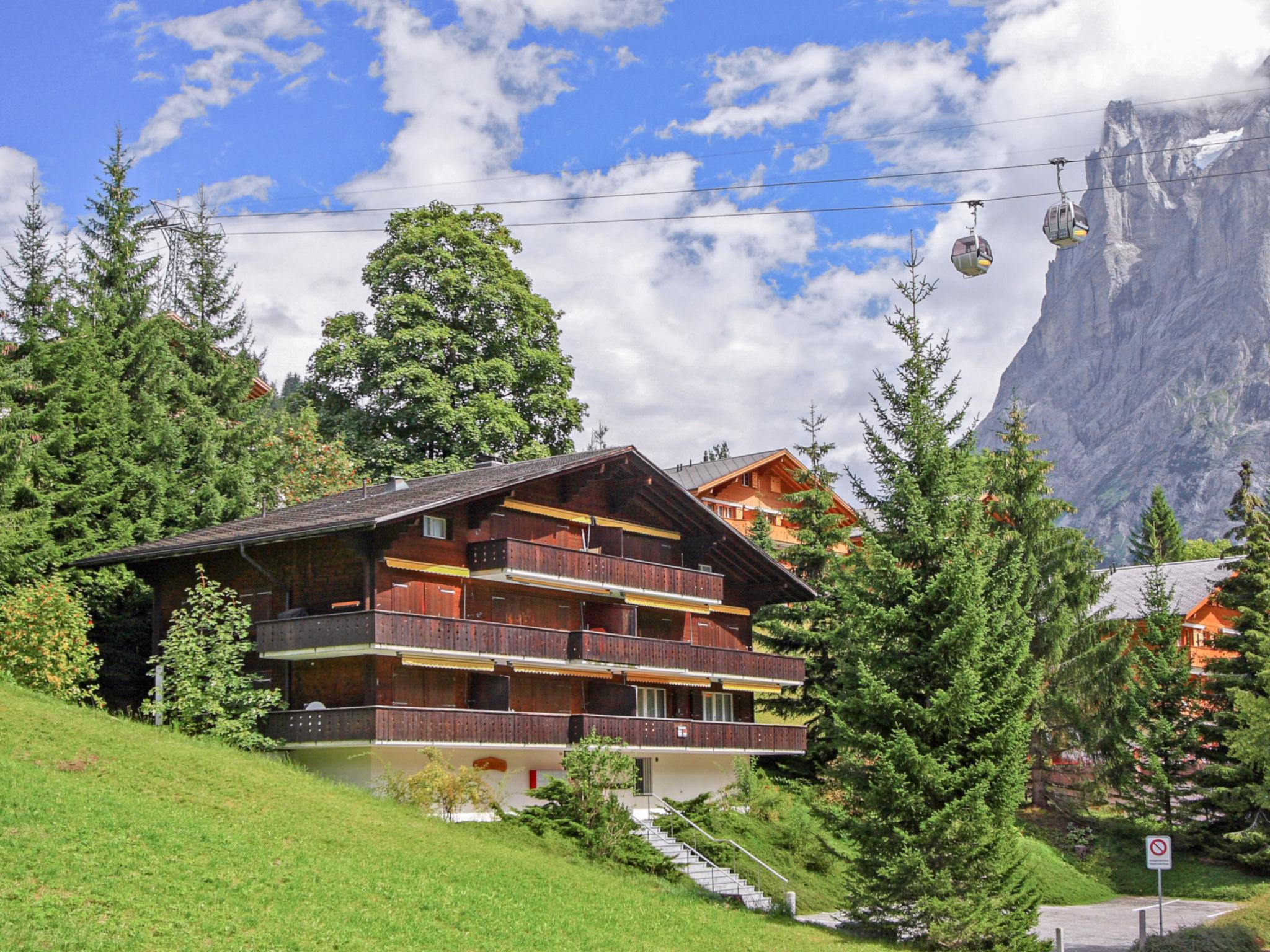 Foto 1 - Apartamento de 3 habitaciones en Grindelwald con vistas a la montaña