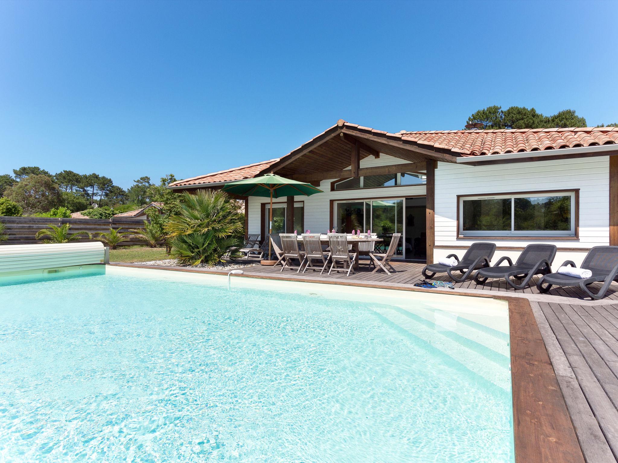Foto 1 - Casa de 2 quartos em Moliets-et-Maa com piscina privada e vistas do mar
