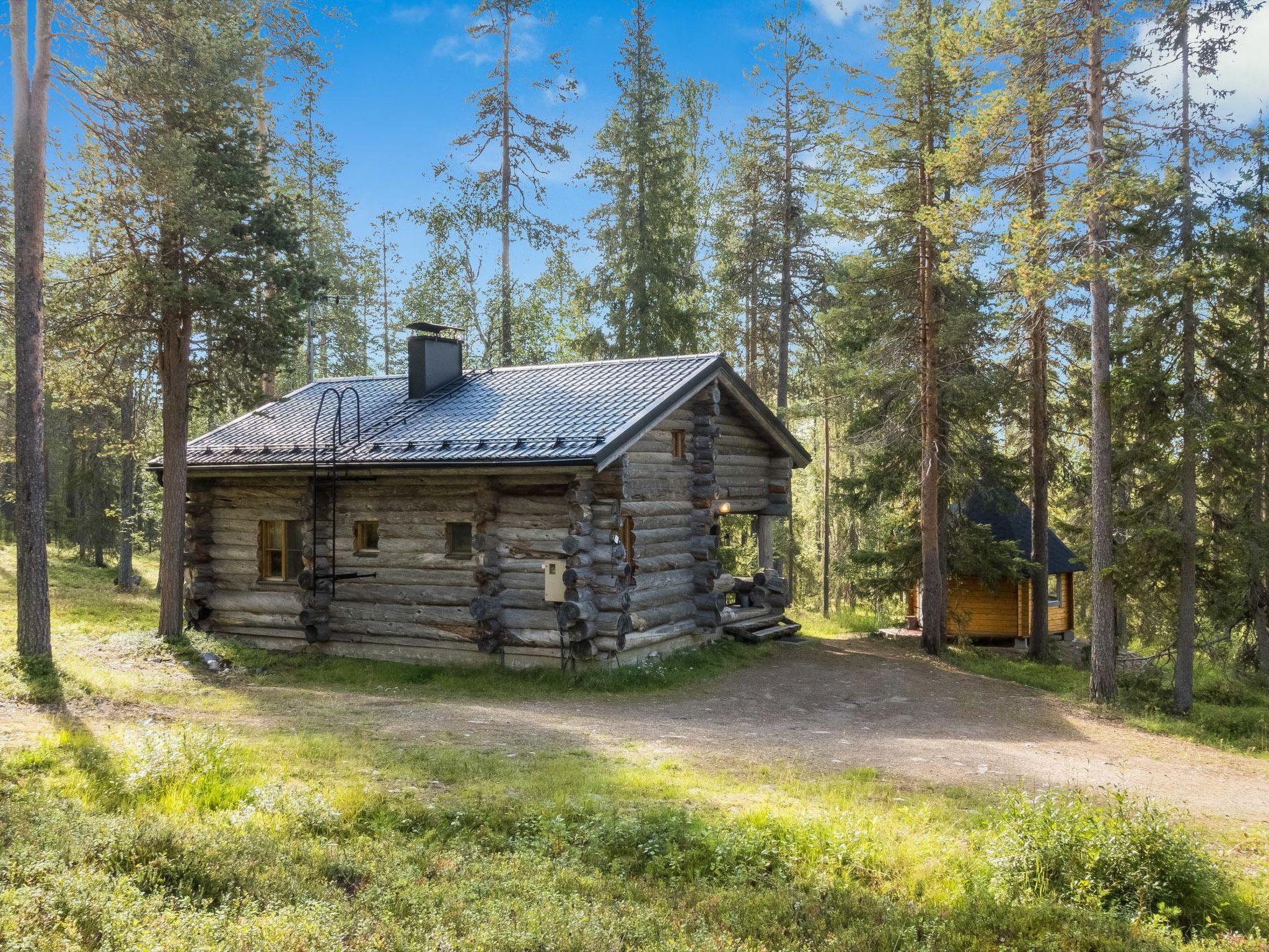 Foto 1 - Casa de 1 habitación en Sodankylä con sauna y vistas a la montaña