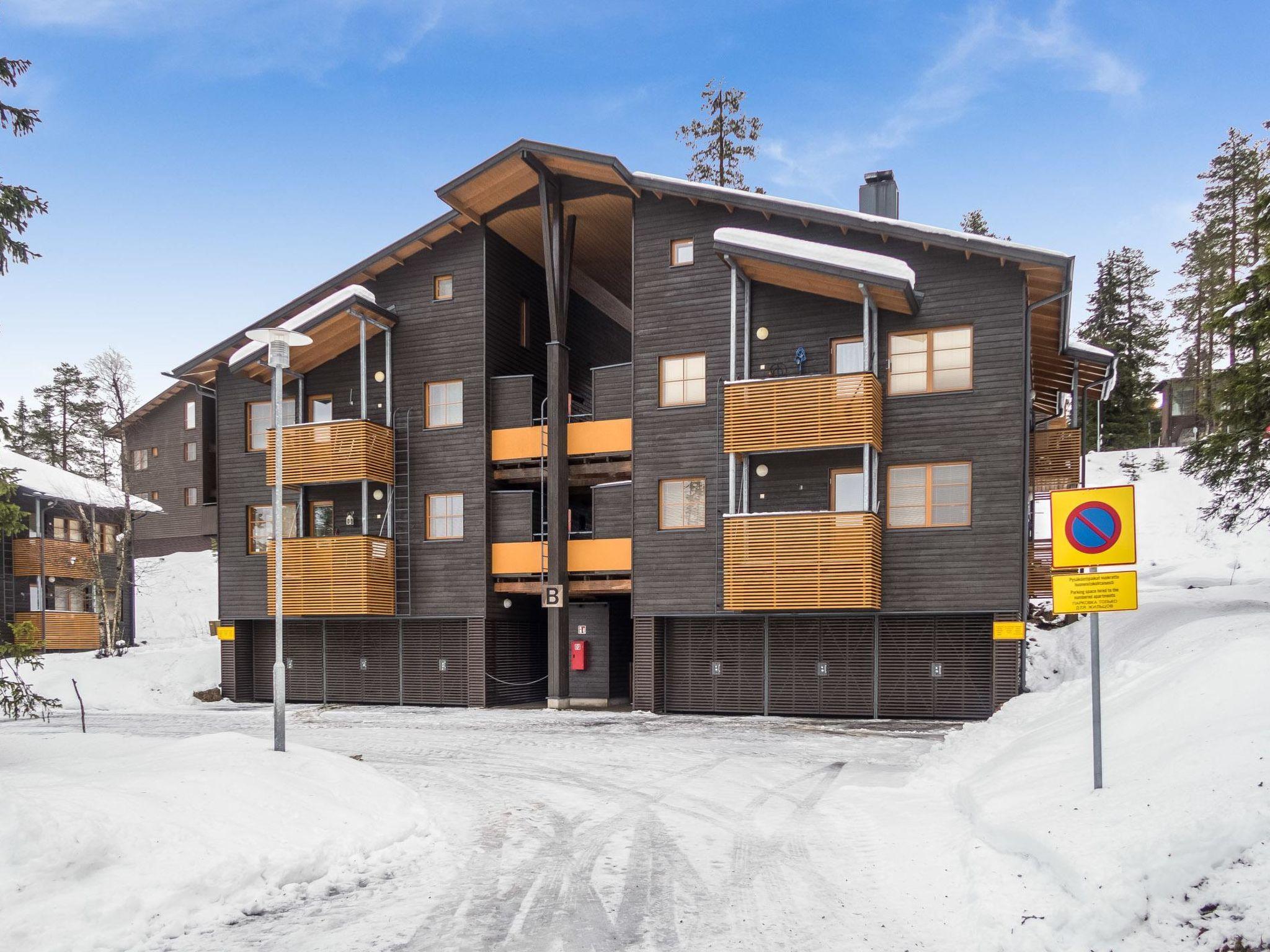 Foto 2 - Haus mit 1 Schlafzimmer in Kuusamo mit sauna und blick auf die berge