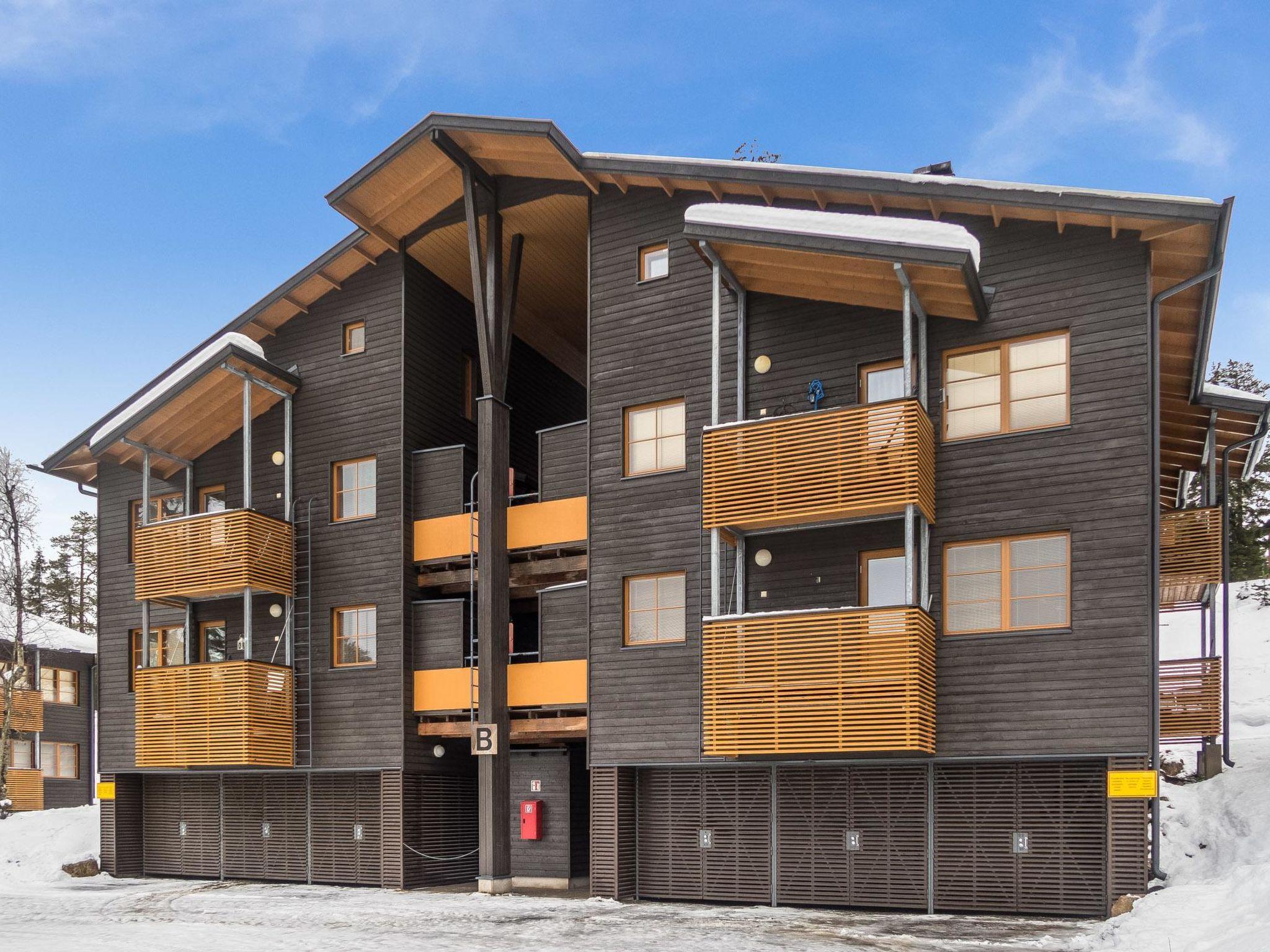 Foto 1 - Haus mit 1 Schlafzimmer in Kuusamo mit sauna und blick auf die berge