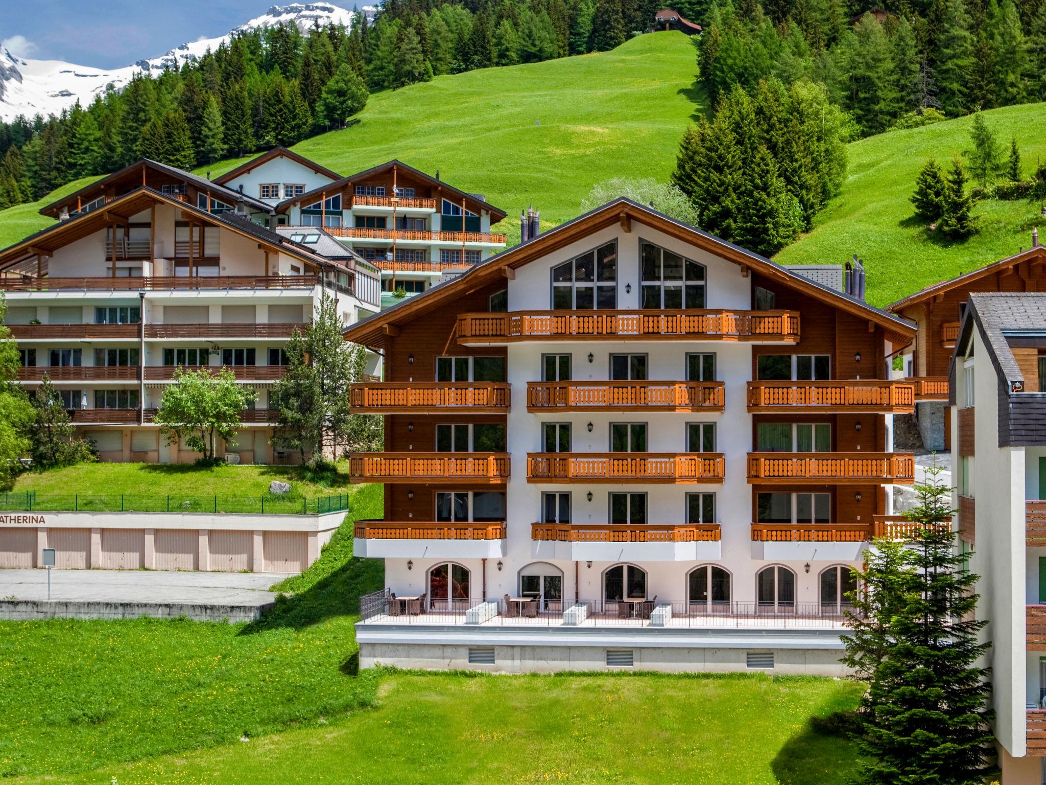 Photo 9 - Appartement de 2 chambres à Loeche-les-Bains avec sauna et vues sur la montagne