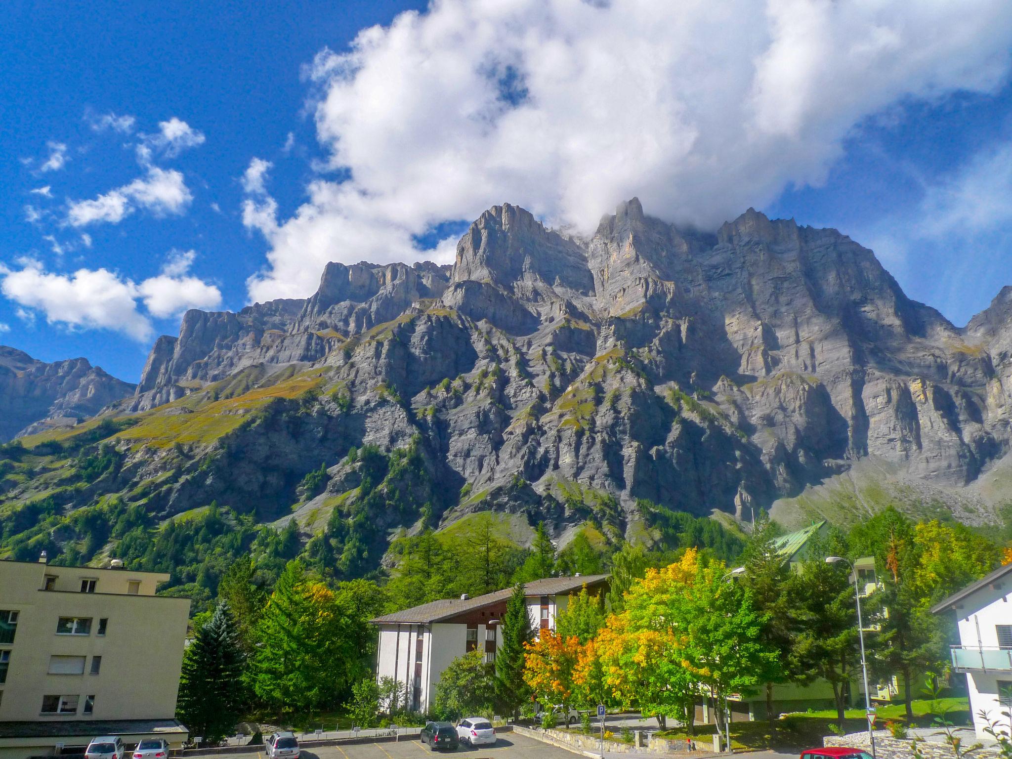 Foto 9 - Appartamento con 1 camera da letto a Leukerbad con terrazza e vista sulle montagne