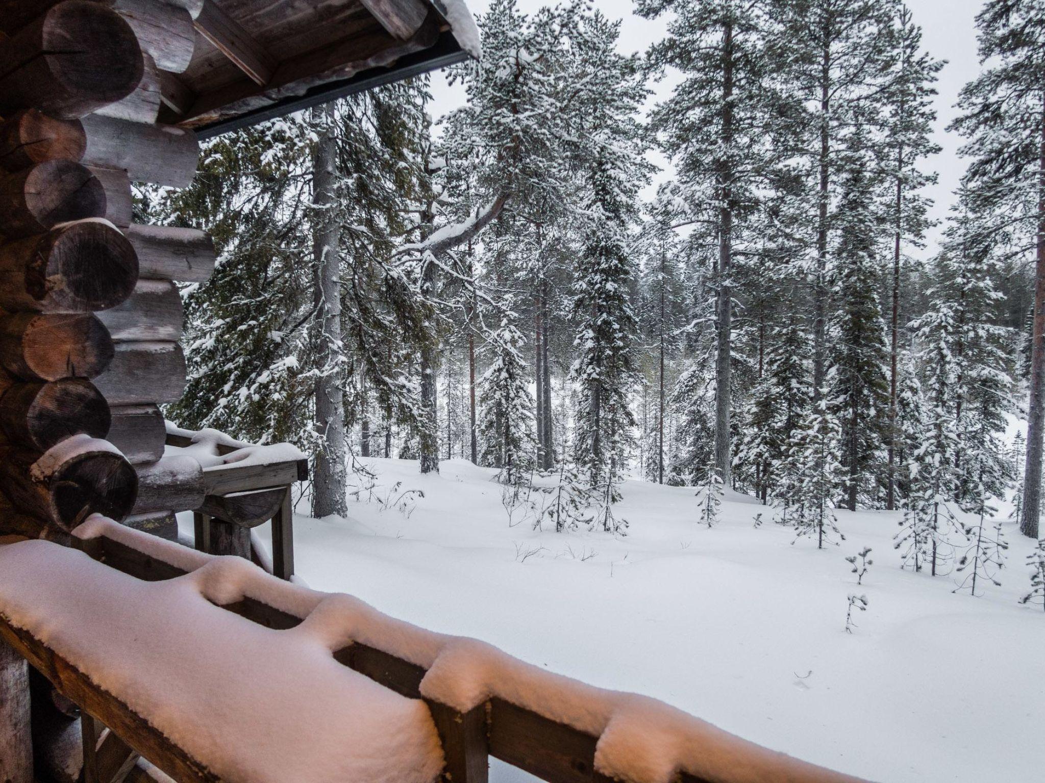 Foto 18 - Casa de 1 quarto em Kuusamo com sauna e vista para a montanha