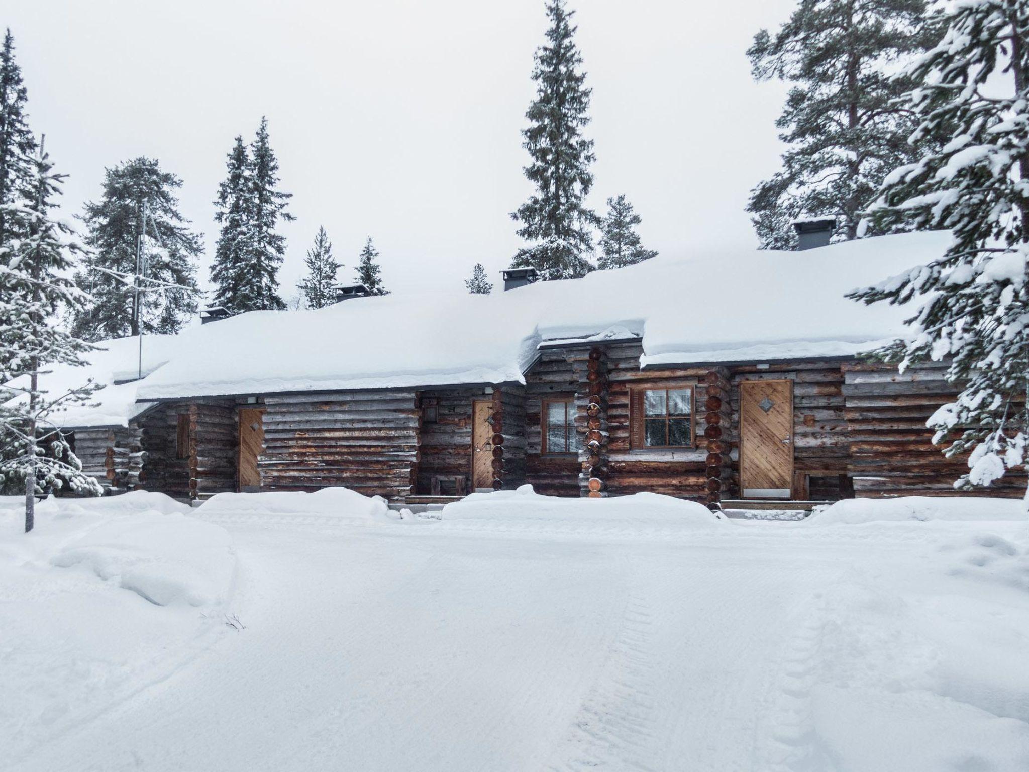 Foto 1 - Haus mit 1 Schlafzimmer in Kuusamo mit sauna und blick auf die berge