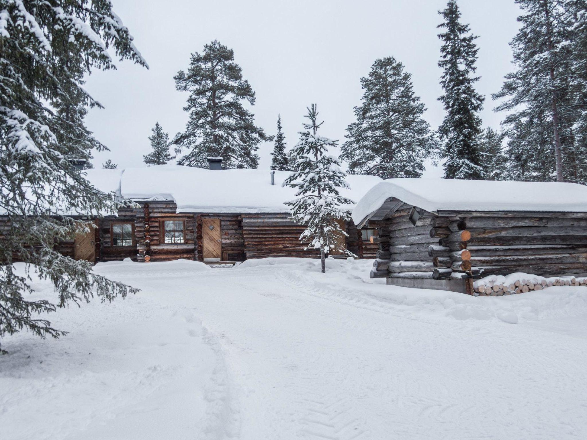 Foto 2 - Haus mit 1 Schlafzimmer in Kuusamo mit sauna und blick auf die berge