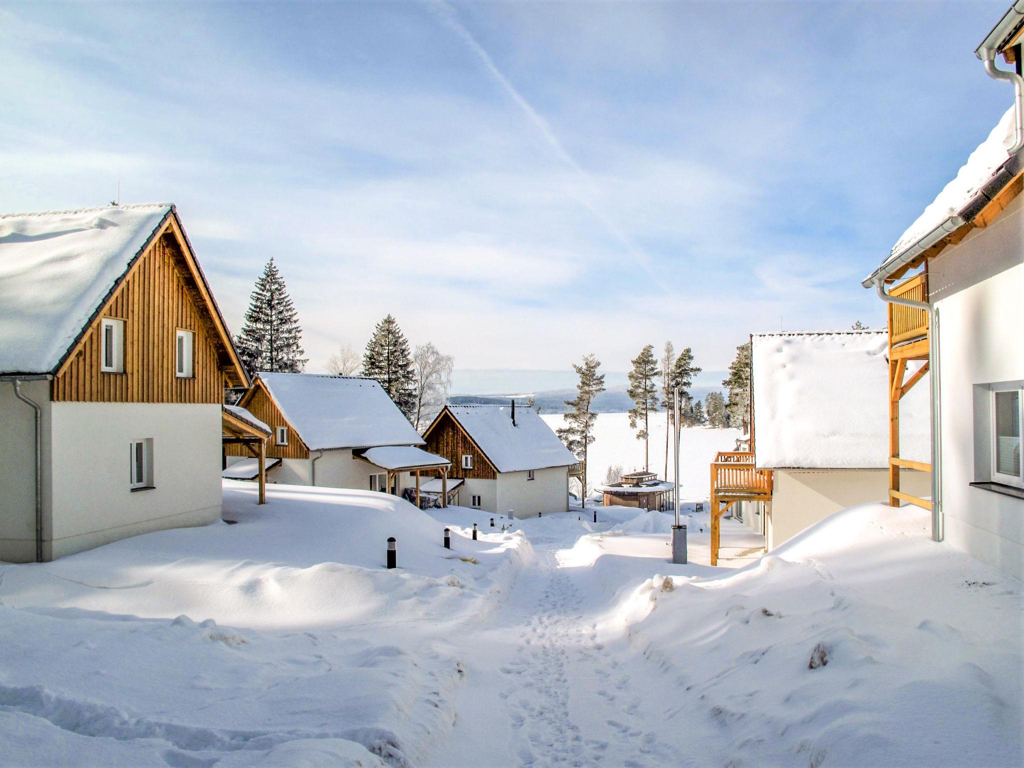 Photo 32 - Maison de 2 chambres à Frymburk avec terrasse et vues sur la montagne