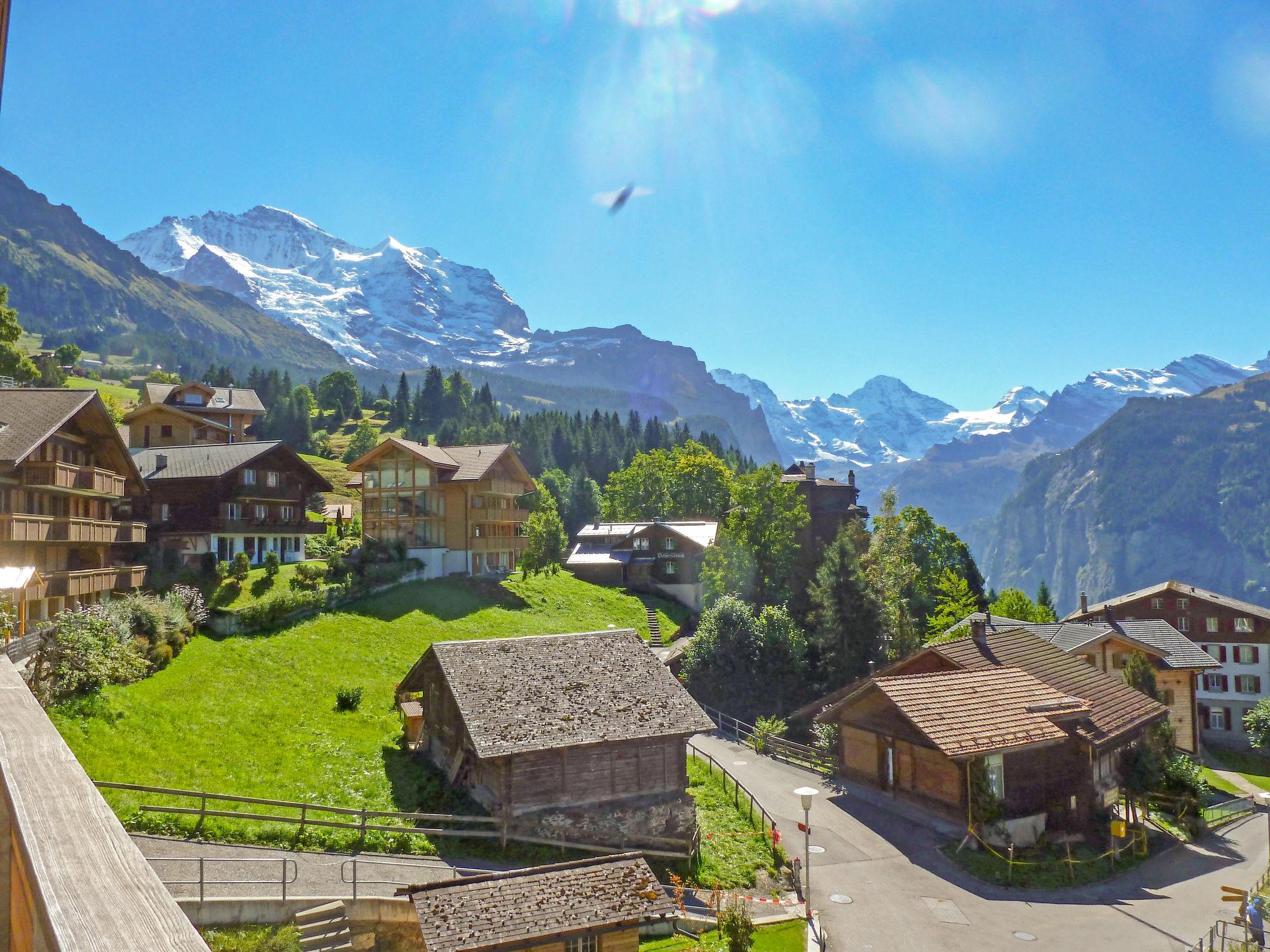 Foto 13 - Apartamento de 2 quartos em Lauterbrunnen com vista para a montanha