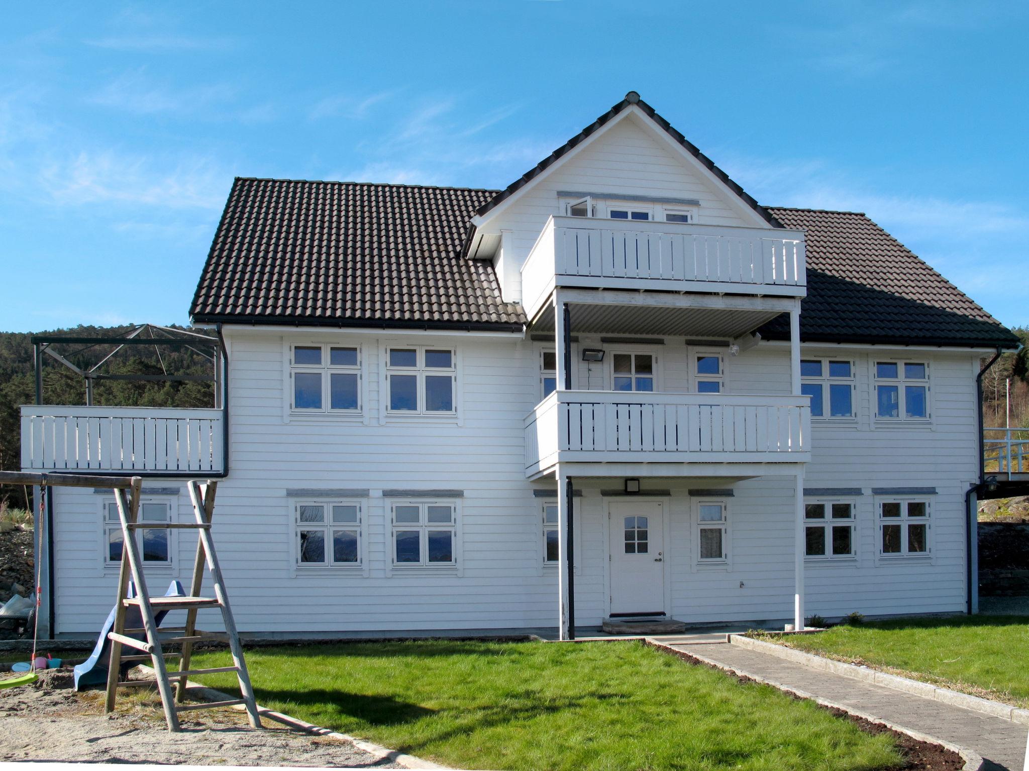 Foto 2 - Apartamento de 3 quartos em Tysnes com jardim e banheira de hidromassagem