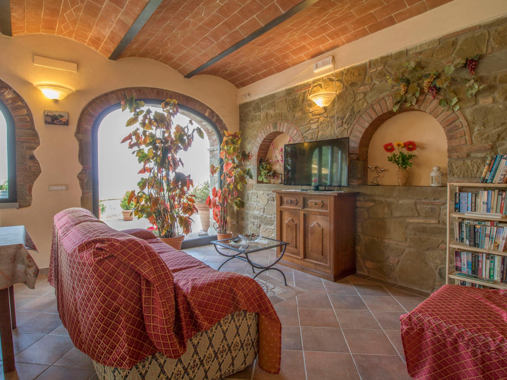 Foto 7 - Casa con 5 camere da letto a Civitella in Val di Chiana con piscina privata e terrazza