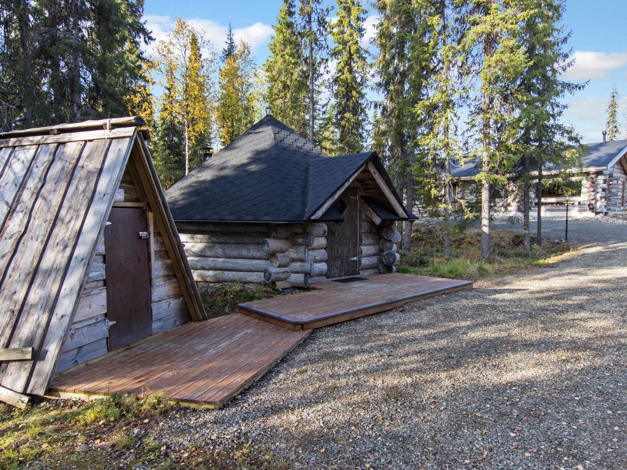 Foto 26 - Casa de 5 habitaciones en Kolari con sauna y vistas a la montaña