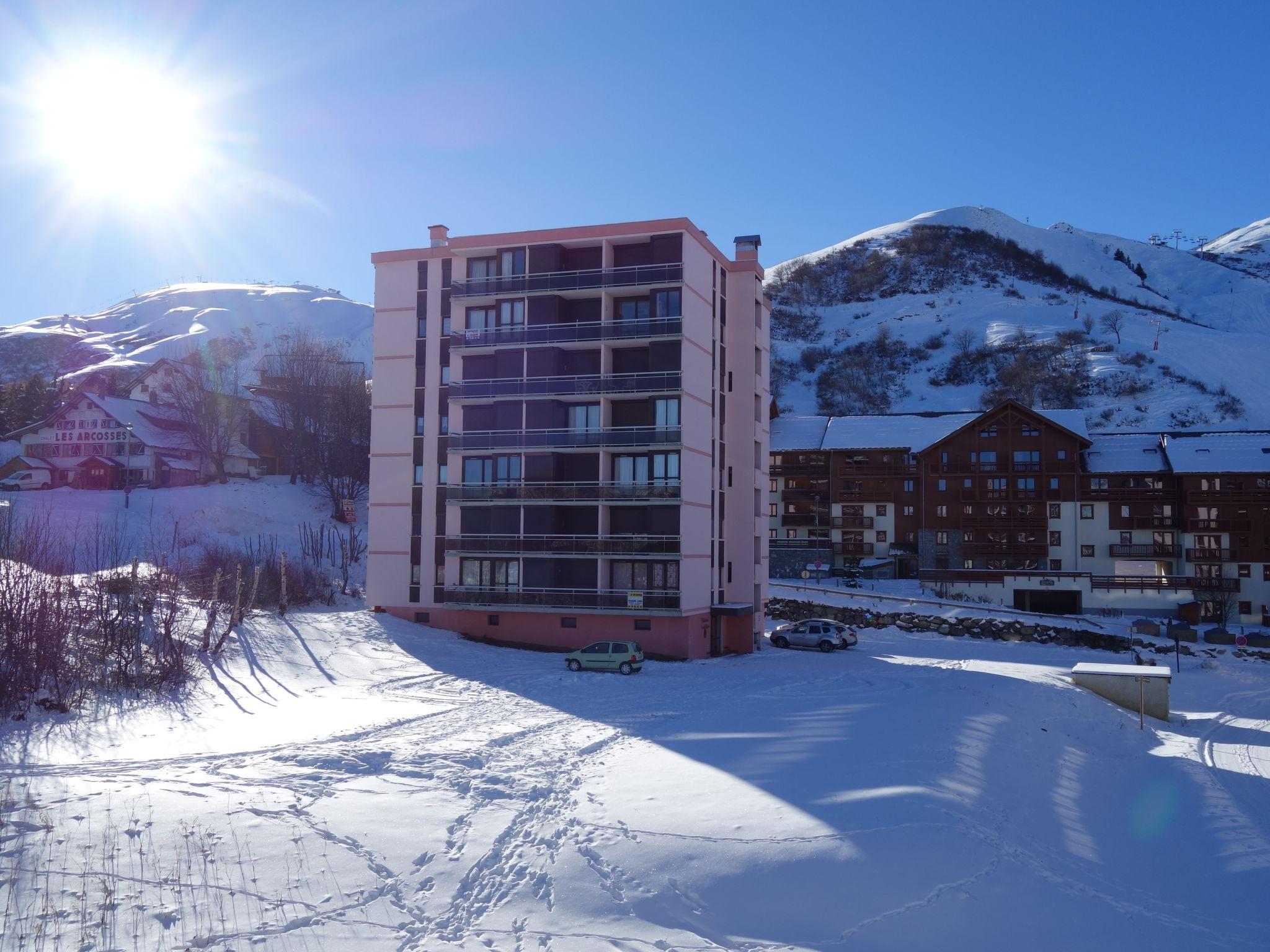 Foto 12 - Apartamento de 1 habitación en Fontcouverte-la-Toussuire con vistas a la montaña