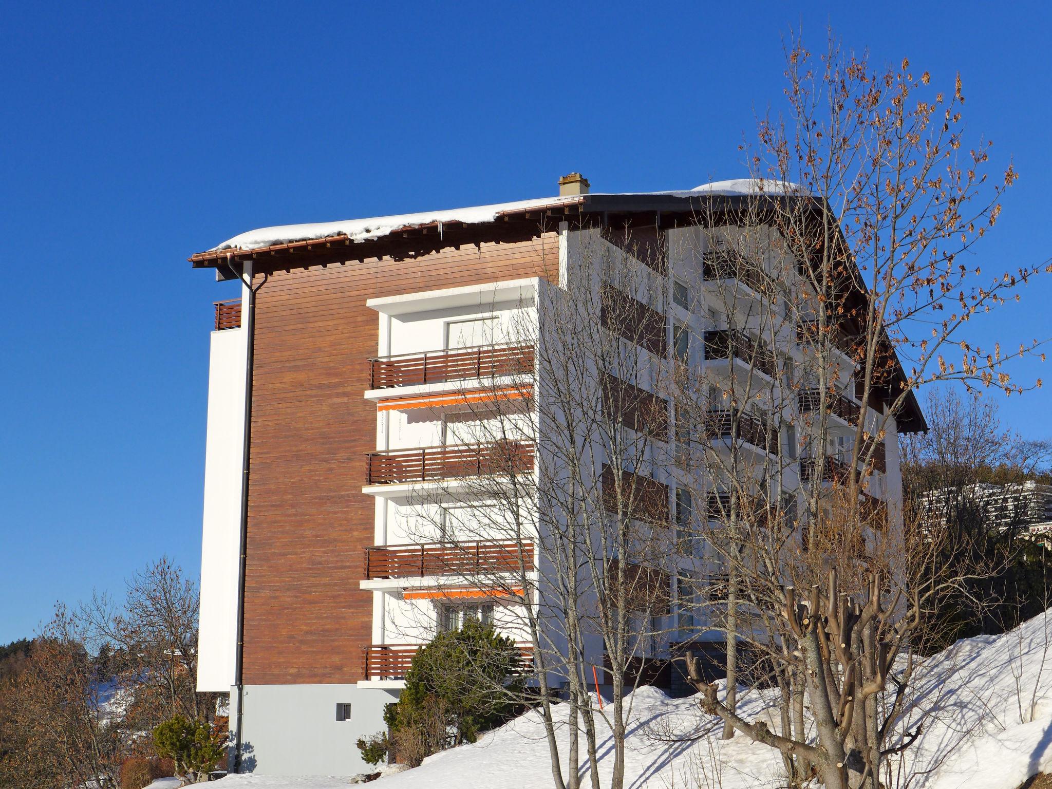 Foto 31 - Apartment mit 2 Schlafzimmern in Crans-Montana mit blick auf die berge