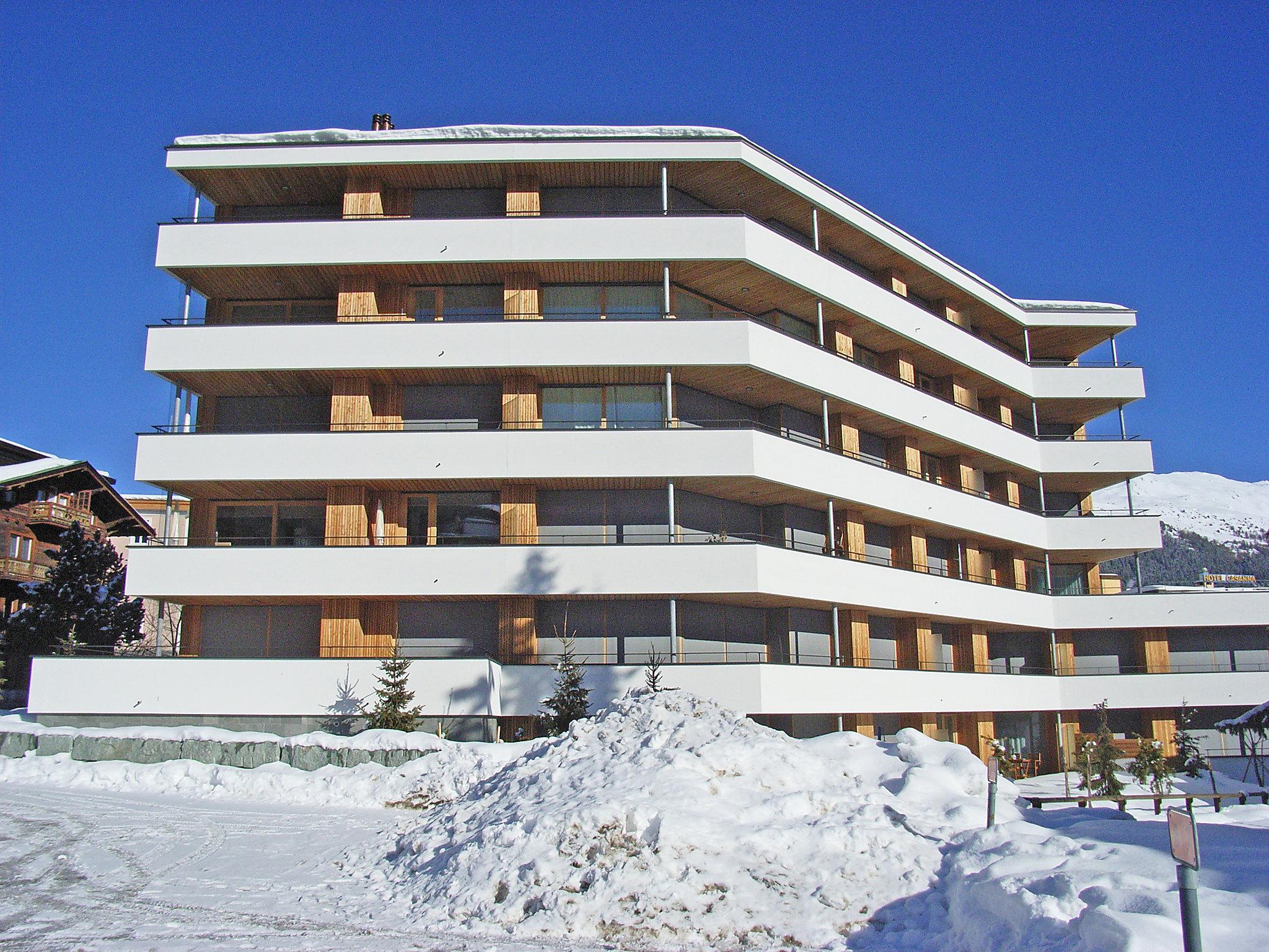 Foto 7 - Apartment mit 1 Schlafzimmer in Davos mit blick auf die berge