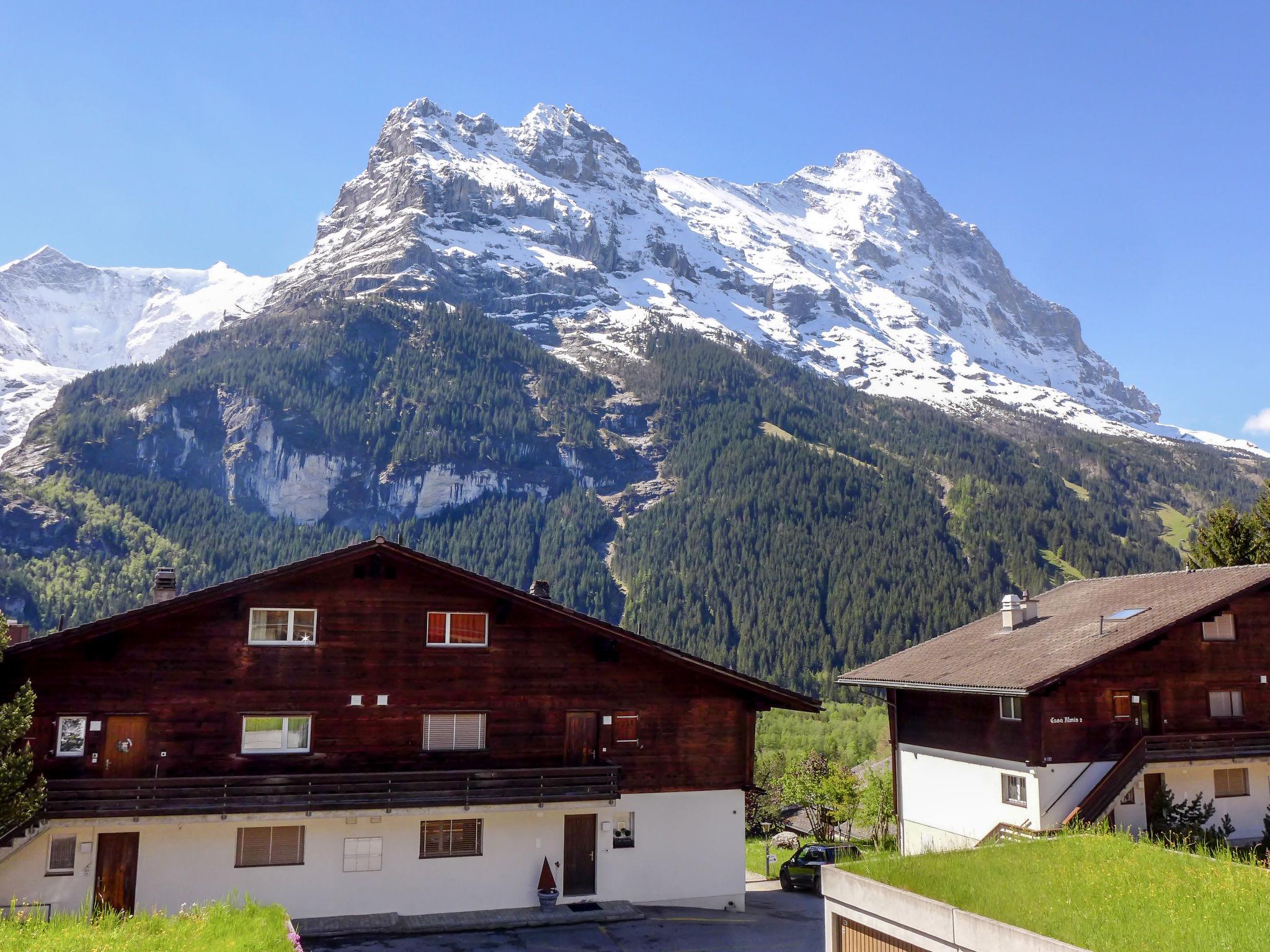 Foto 10 - Apartamento de 1 habitación en Grindelwald con jardín y terraza