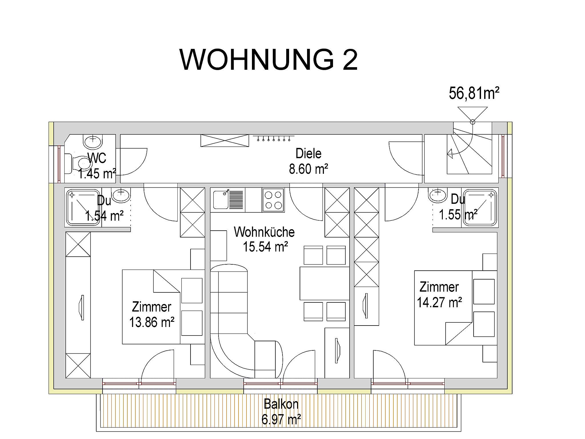 Photo 10 - 2 bedroom Apartment in See with garden