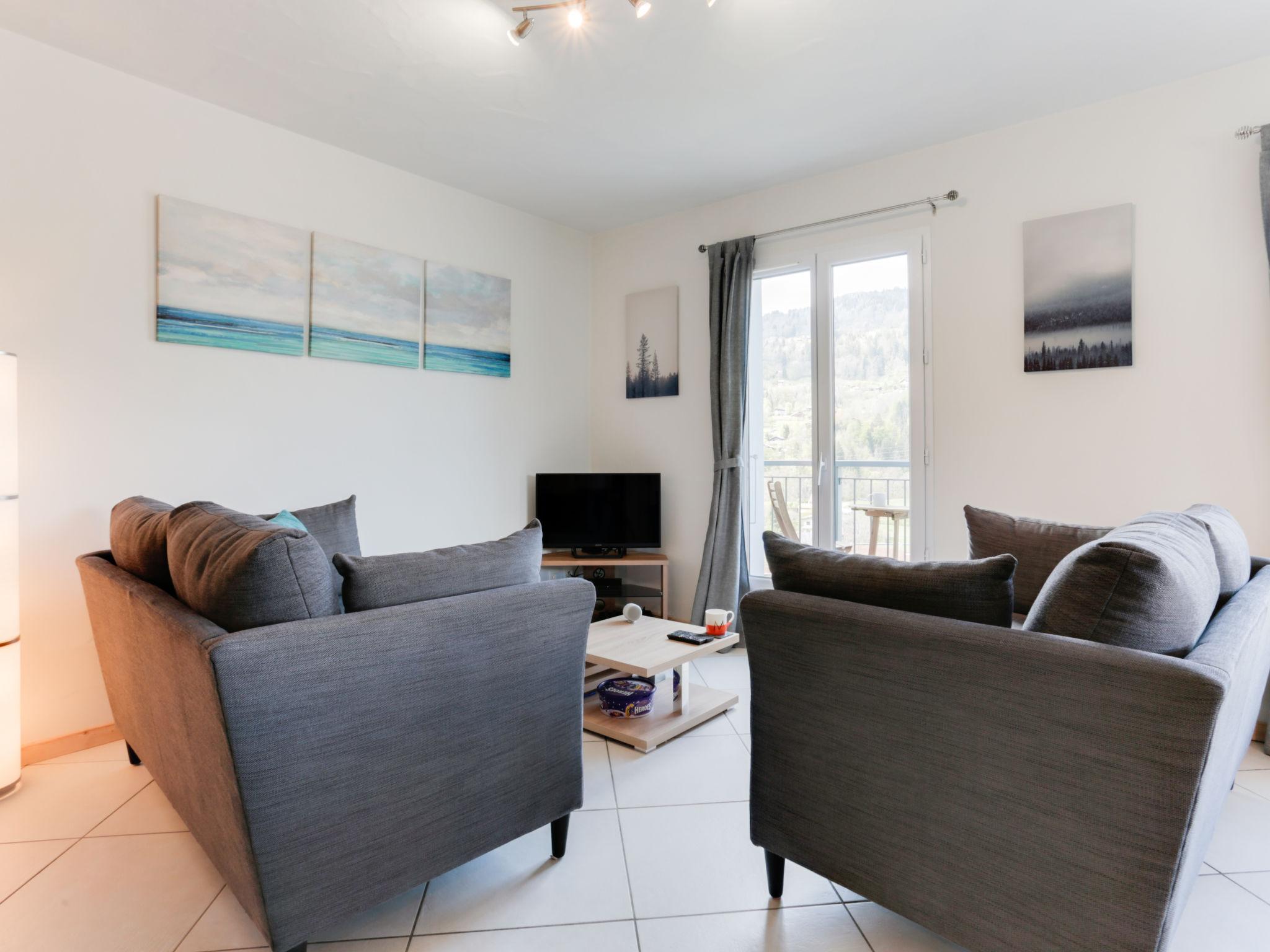 Foto 3 - Apartment mit 3 Schlafzimmern in Saint-Gervais-les-Bains mit blick auf die berge