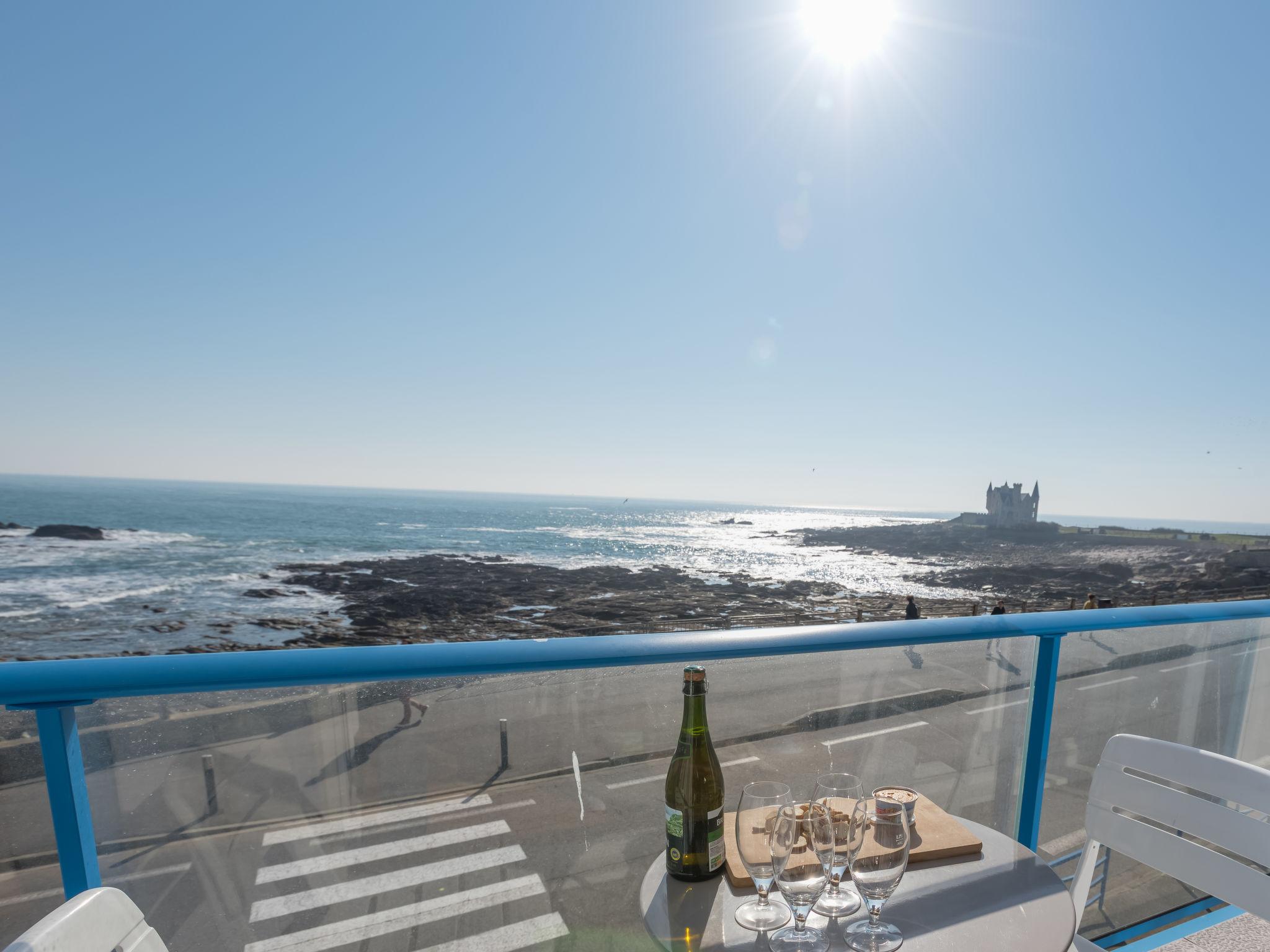 Foto 1 - Apartamento de 1 habitación en Quiberon con vistas al mar