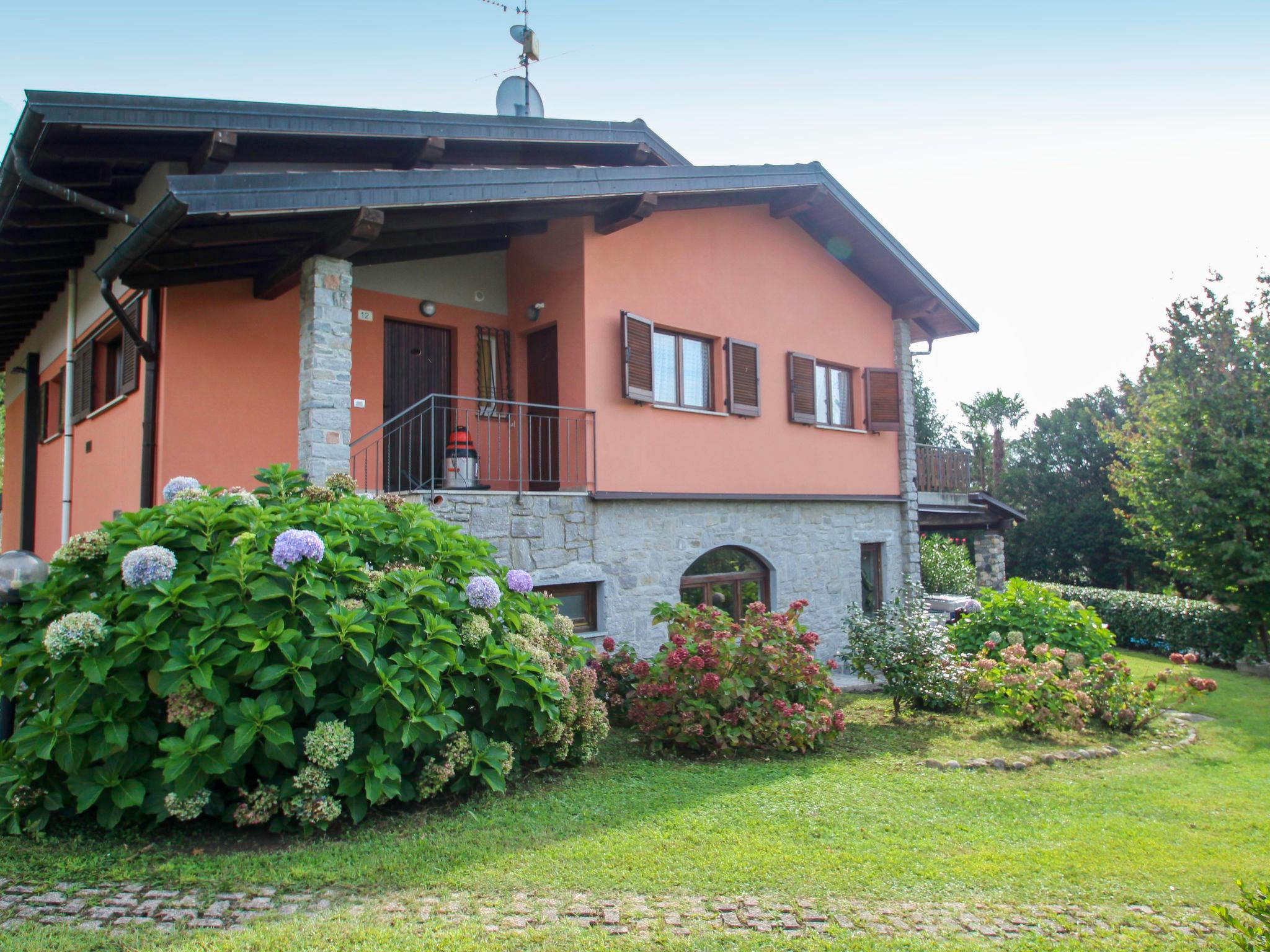 Foto 2 - Apartamento de 1 quarto em Luino com piscina e vista para a montanha