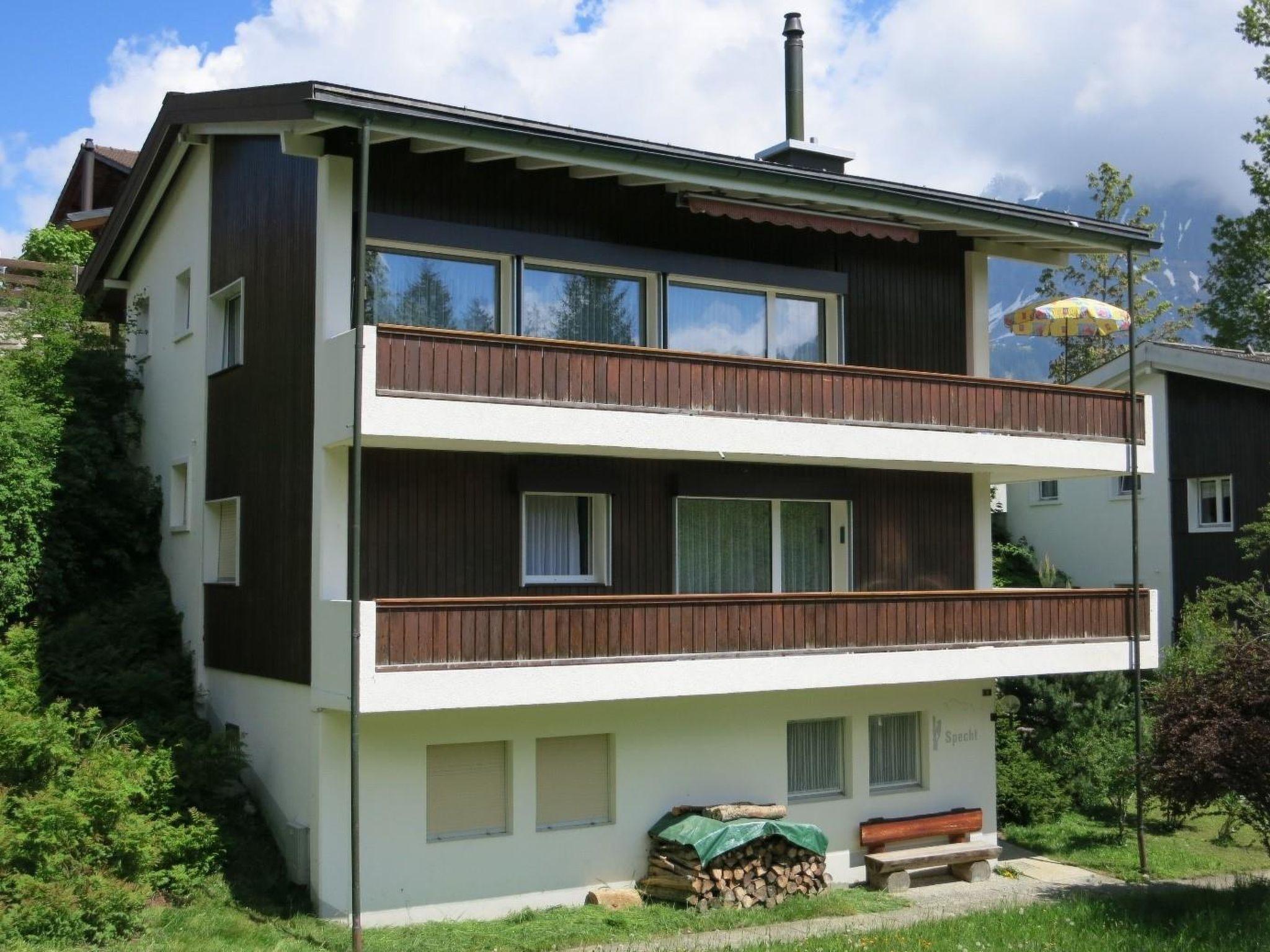 Foto 1 - Apartamento de 3 habitaciones en Adelboden con jardín