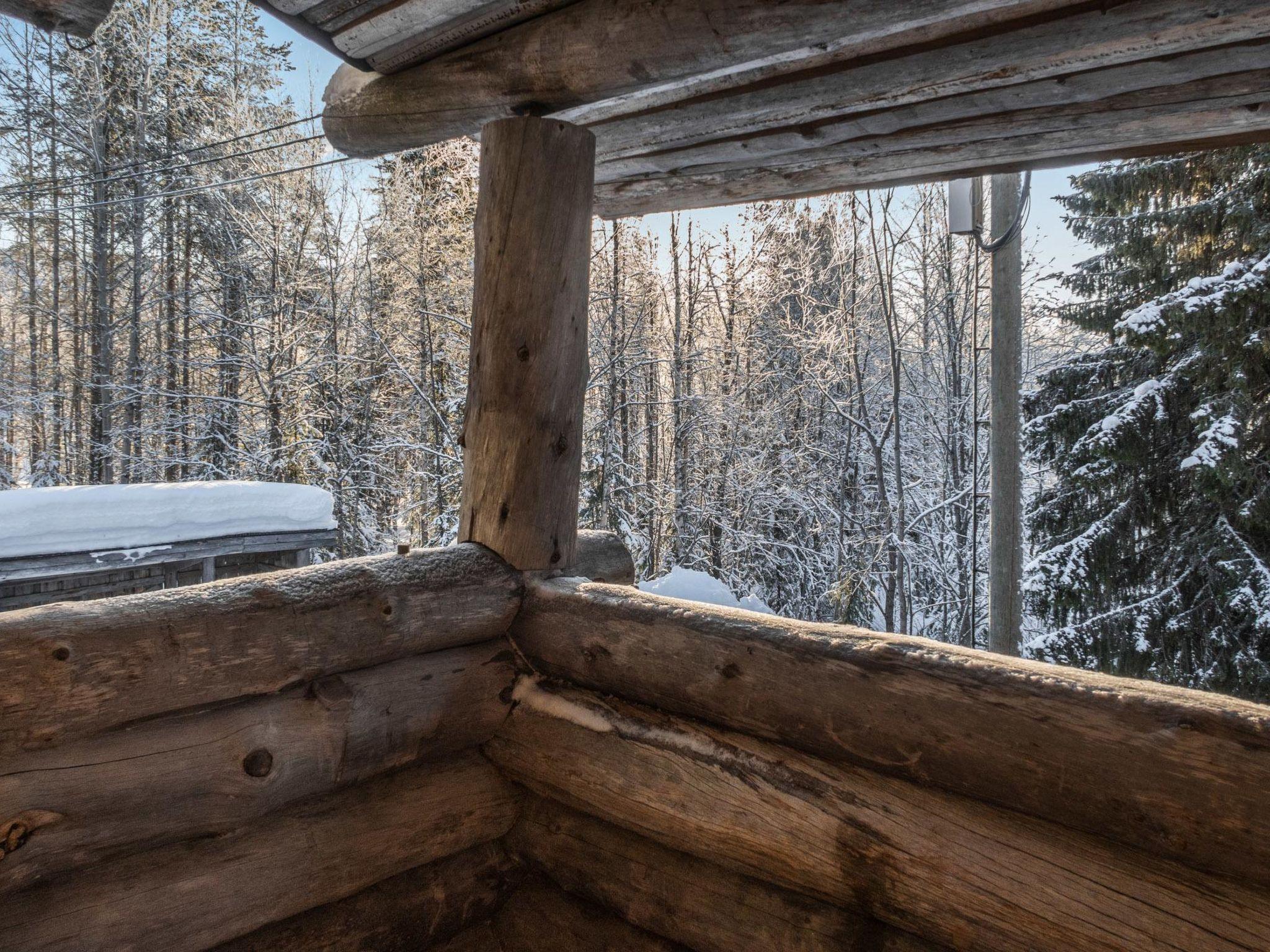 Foto 17 - Haus mit 1 Schlafzimmer in Kuusamo mit sauna und blick auf die berge